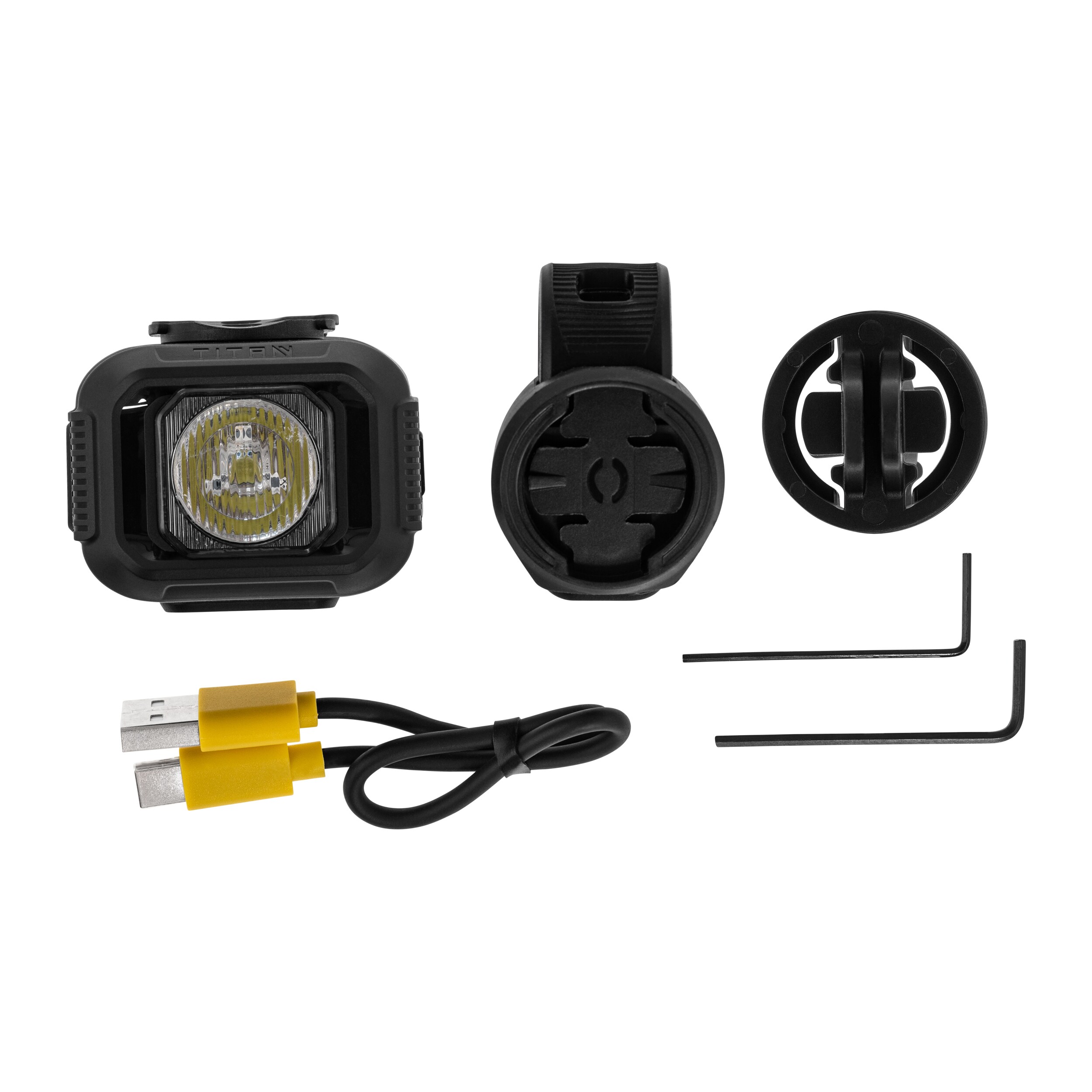 Moon Titan Mini Front Bike Light Black - 700 lumens