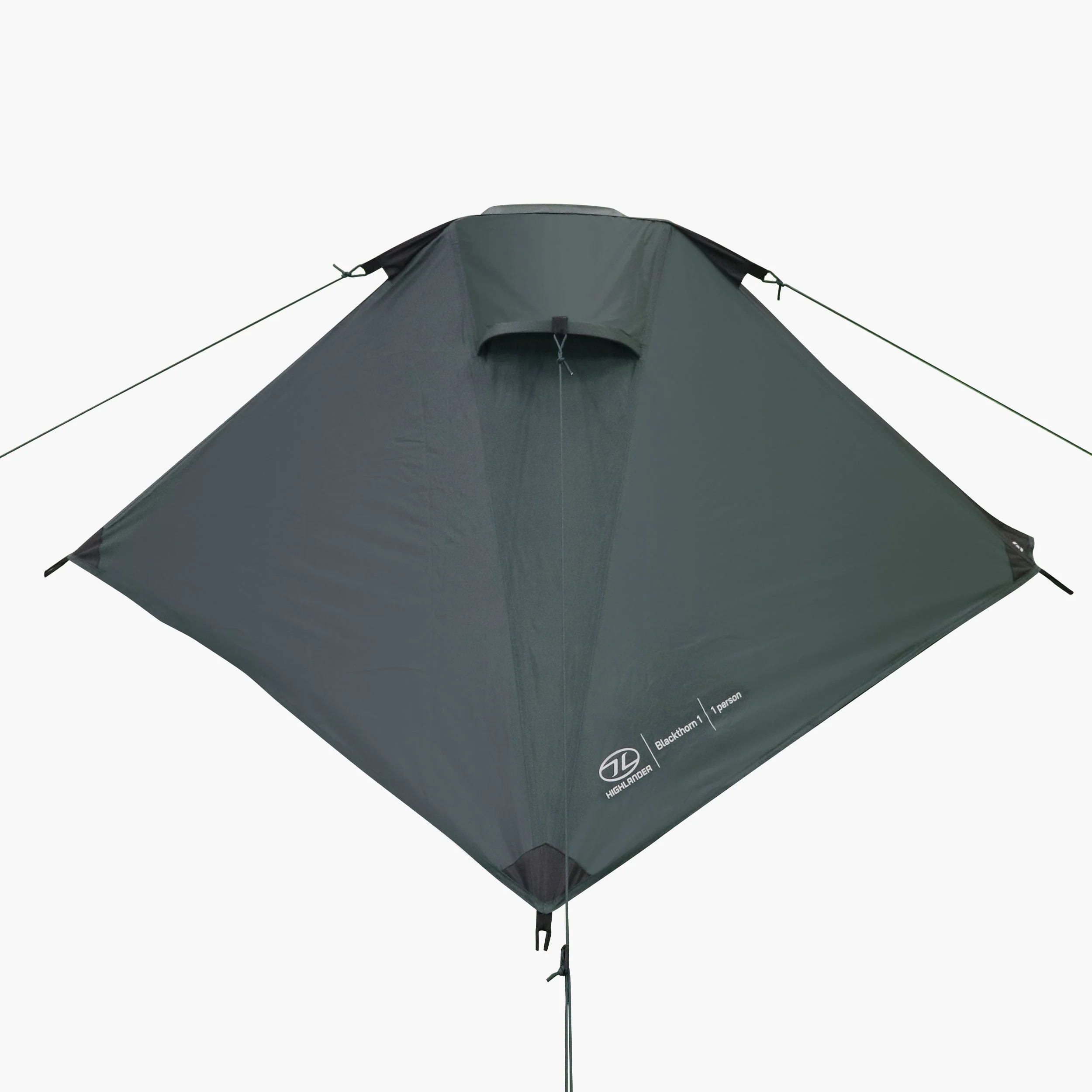 Highlander Forces Blackthorn Gen. 2 1- Person Tent - Scarab Green