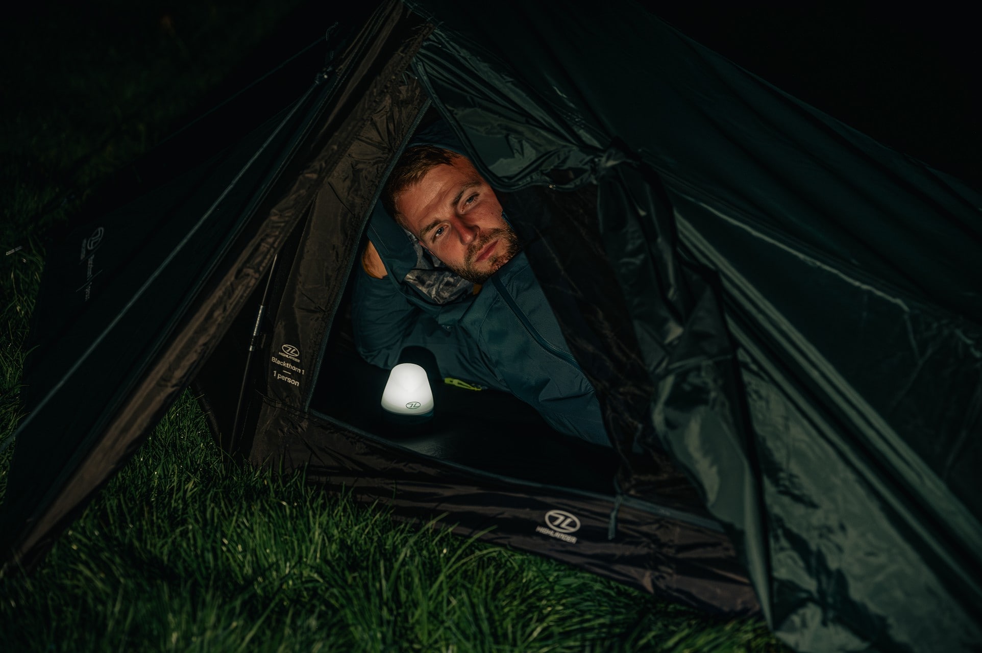 Highlander Forces Blackthorn Gen. 2 1- Person Tent - Scarab Green