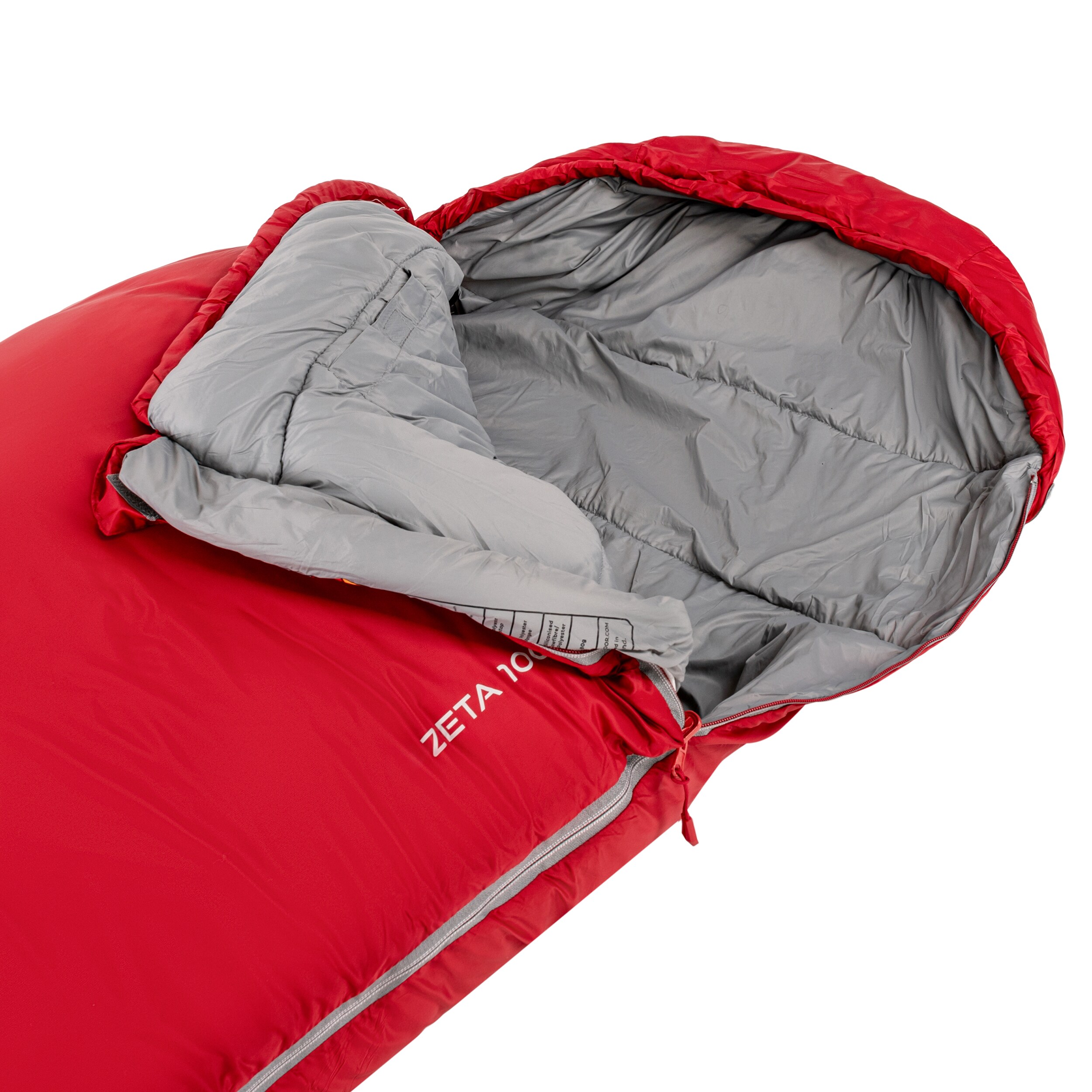 Highlander Outdoor Zeta 100 Sleeping Bag - Scarlet Red