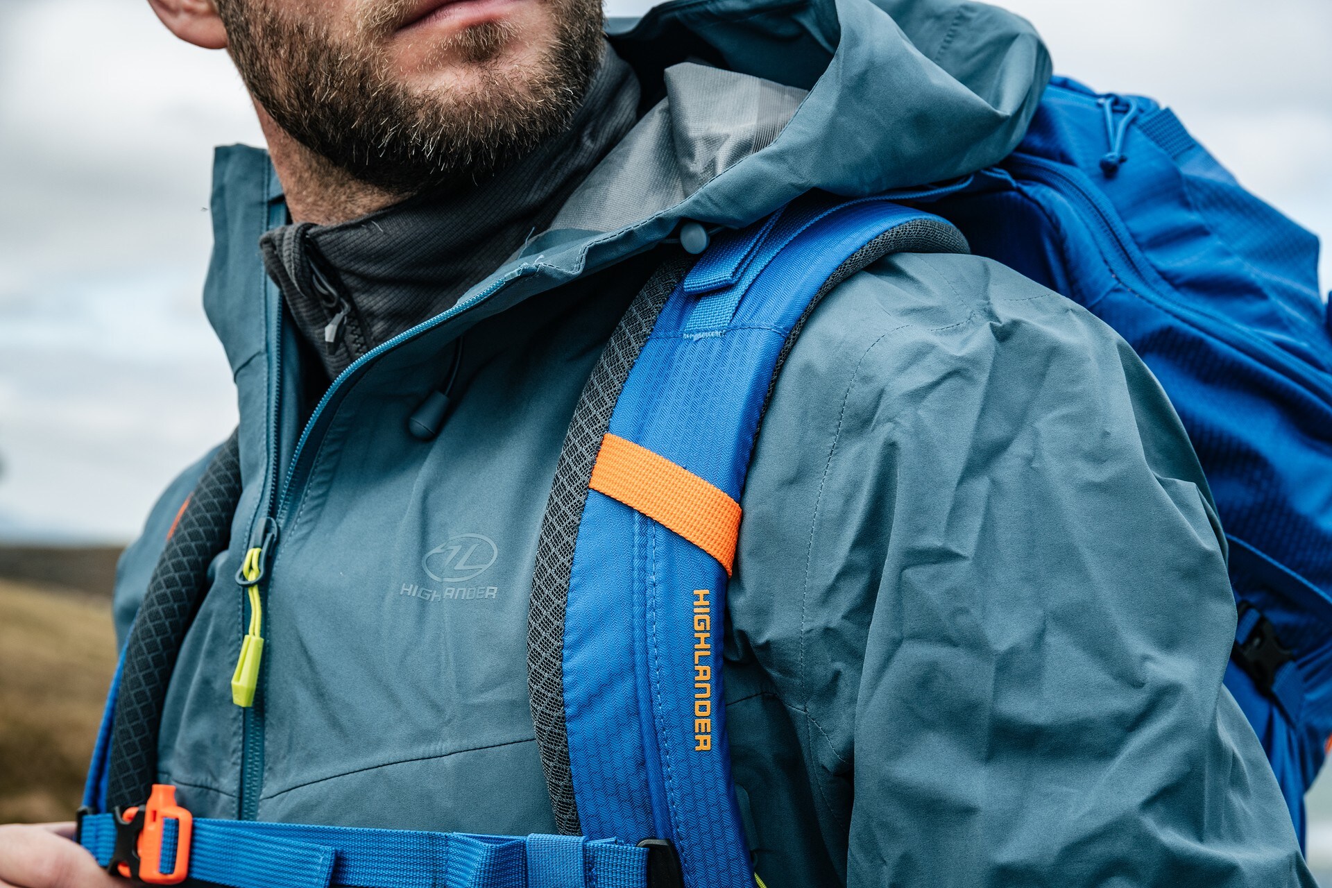 Highlander Outdoor Vega Men Backpack 40 l - Sky Blue