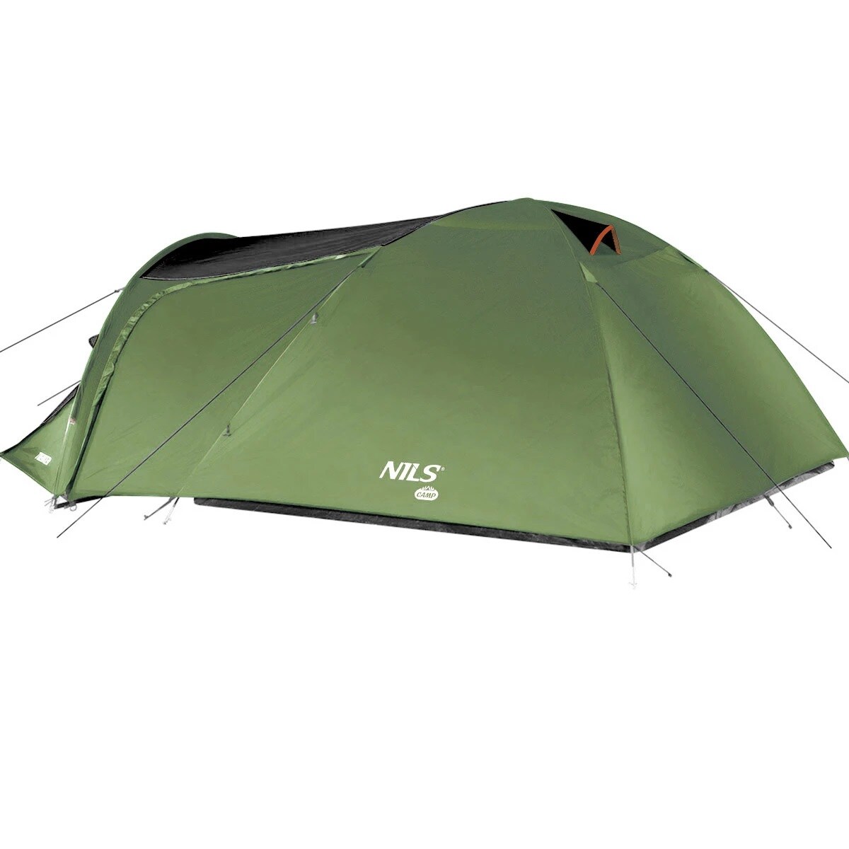 Nils Camp Trekker III NC6312 3-Person Tent - Black and Green