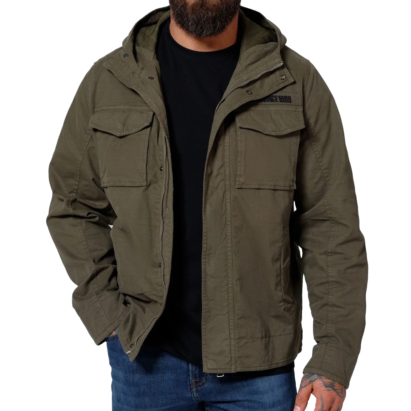 Pitbull Fallon Jacket - Olive