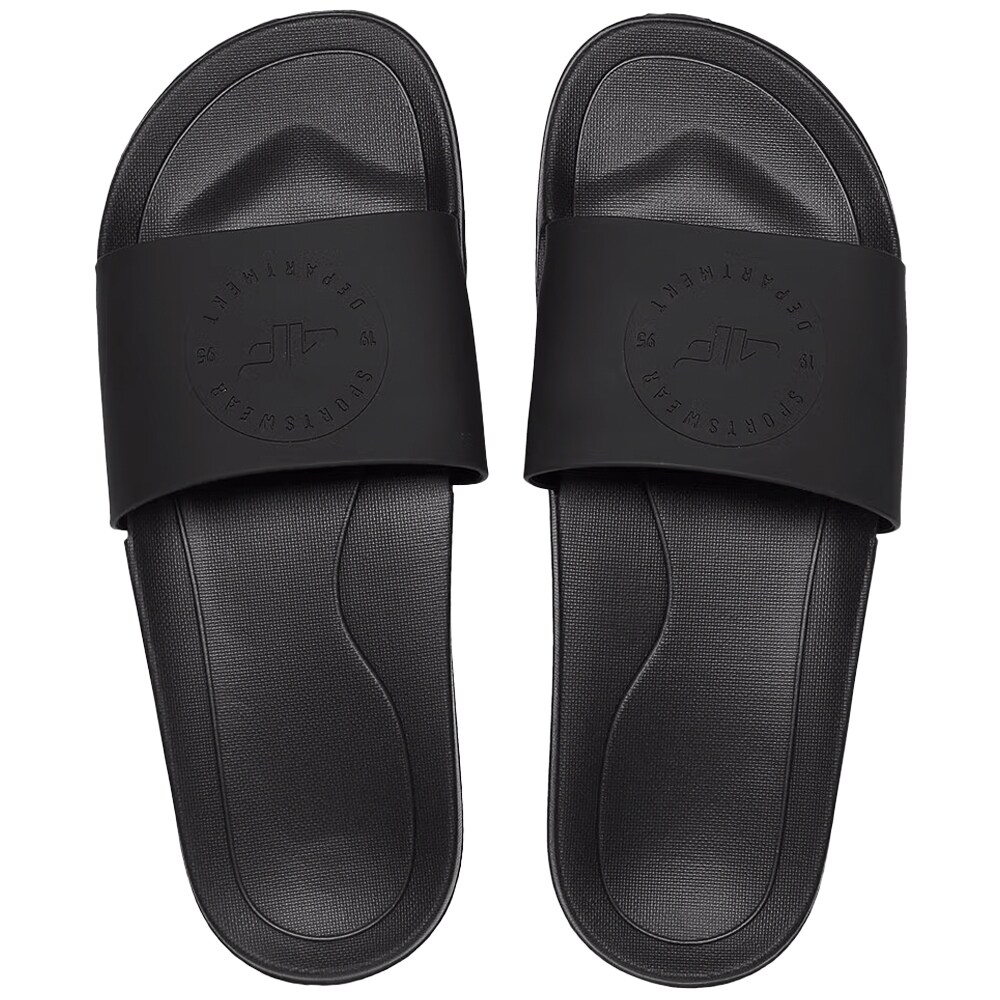 4F M047A Flip Flops - Black