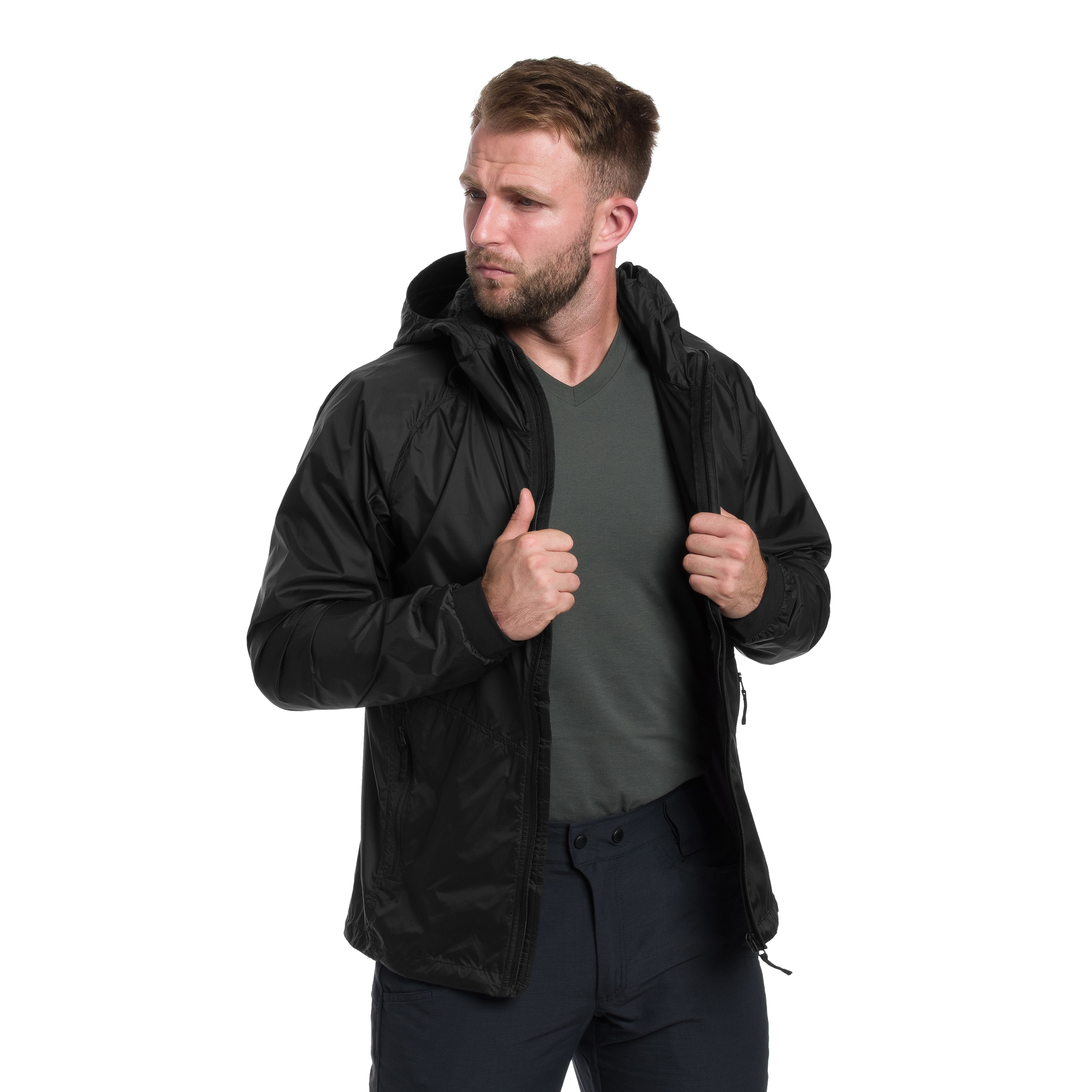 UF PRO Storm Chaser Windbreaker Jacket - Black