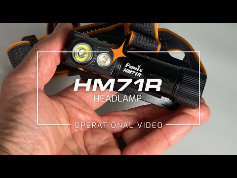 Fenix HM71R Headlamp and Angled Flashlight - 2700 lumens