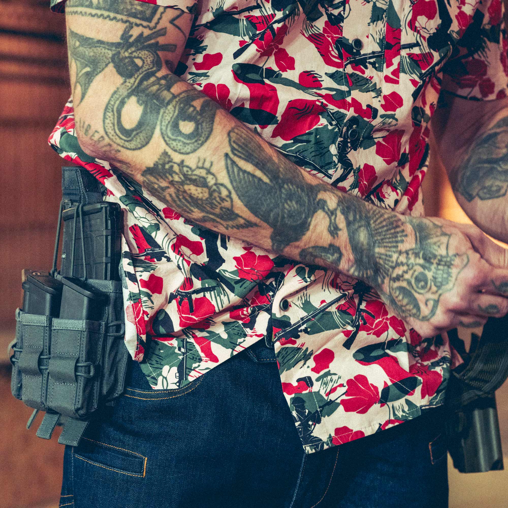 Helikon-Tex Tactical Hawaiian Short Sleeve Shirt - Cassino