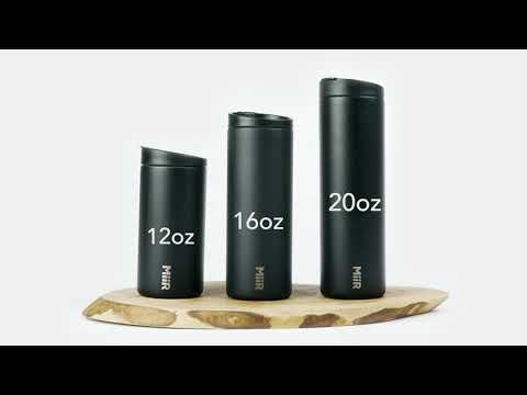 MiiR Flip Traveler Thermal Mug 470 ml - Black