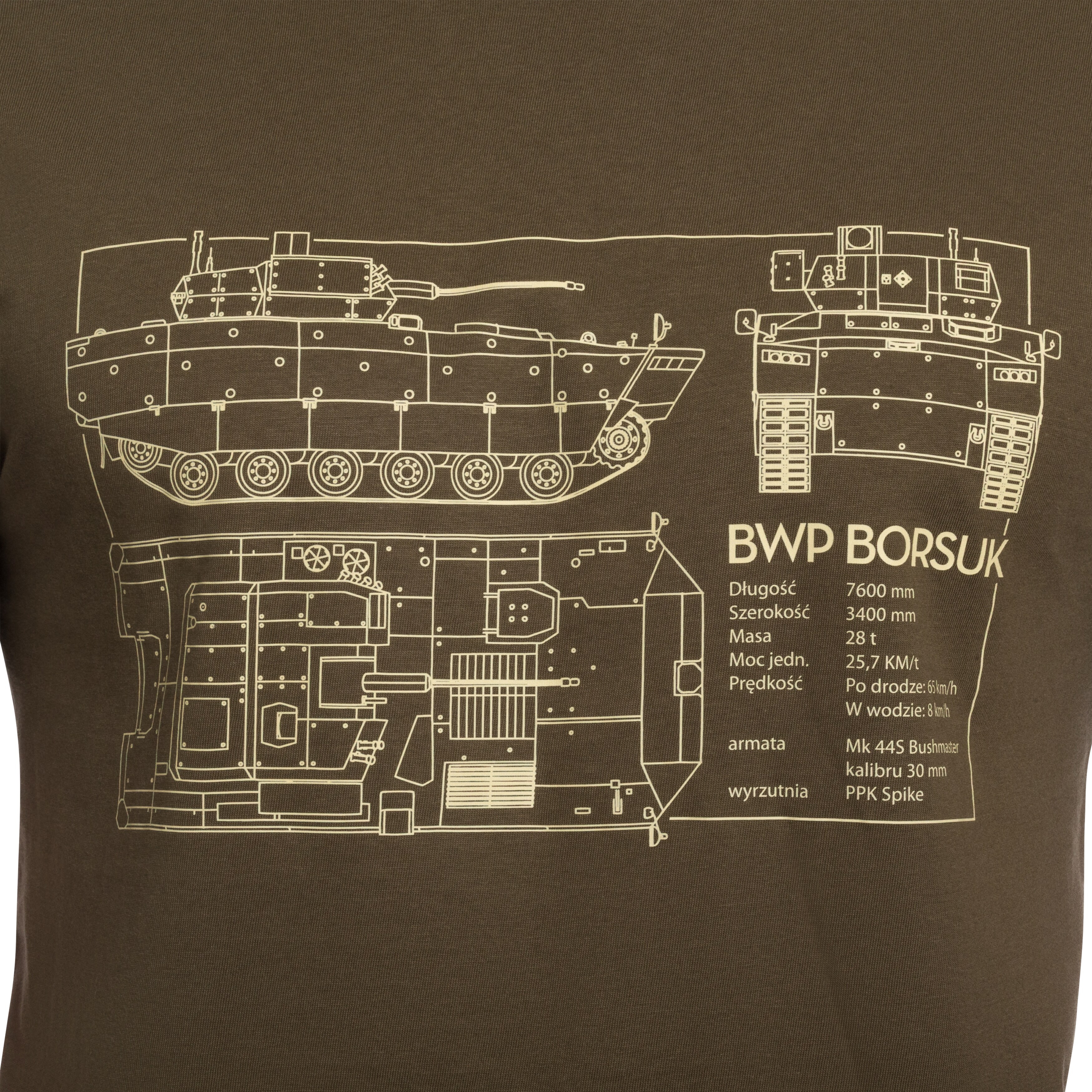 Borsuk T-Shirt - Olive