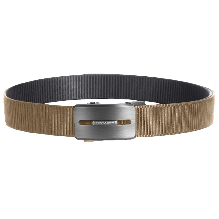 Pentagon Regal Belt 35 mm - Steel/Coyote