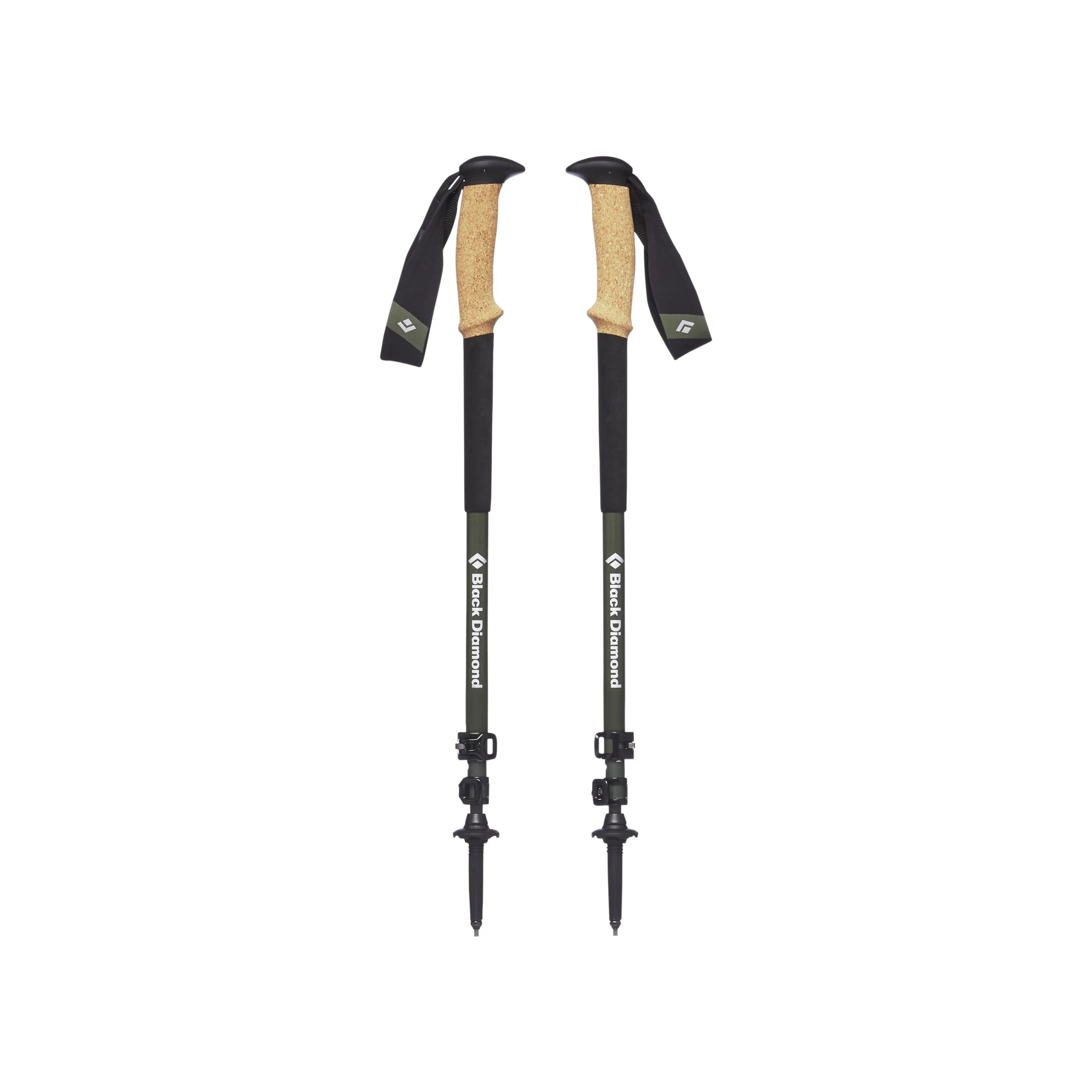 Black Diamond Alpine Carbon Cork Trekking Poles - Tundra