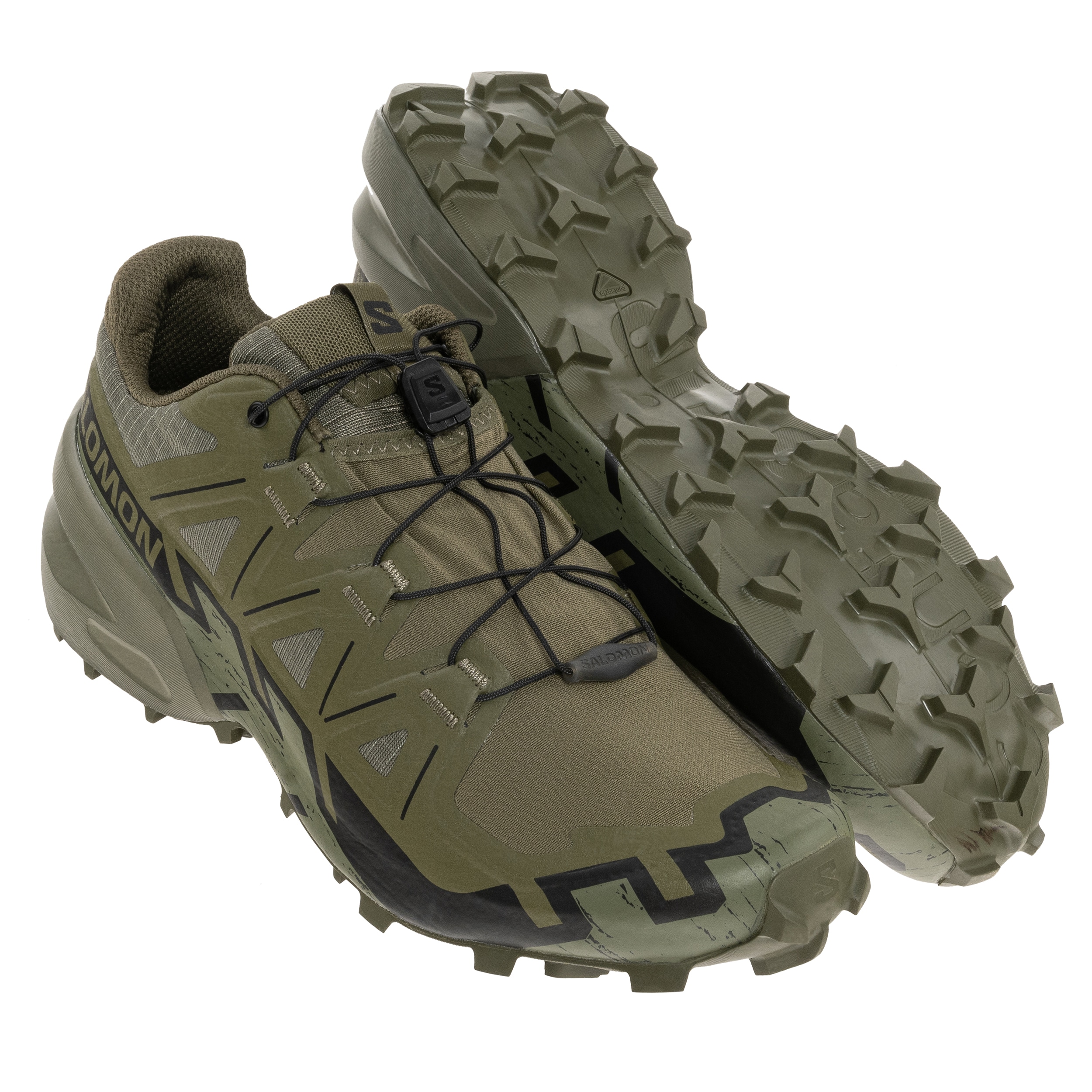 Salomon Speedcross 6 Forces Shoes - Ranger Green