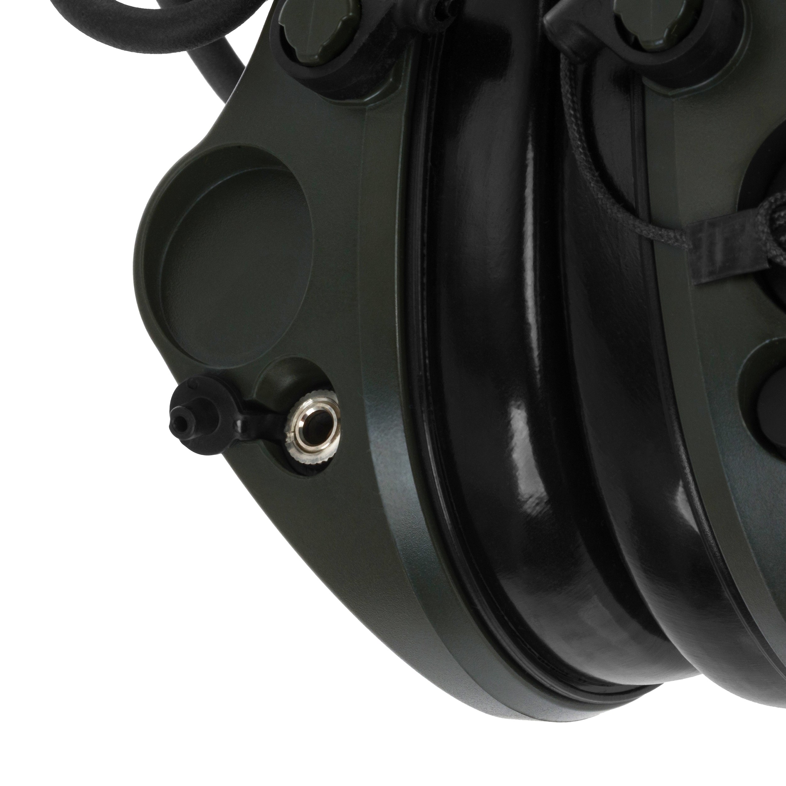 Sordin Supreme T2 Leather Active Hearing Protectors - Green