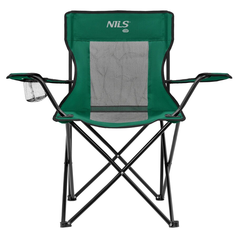 Nils Camp NC3302 Travel Chair - Green/Black