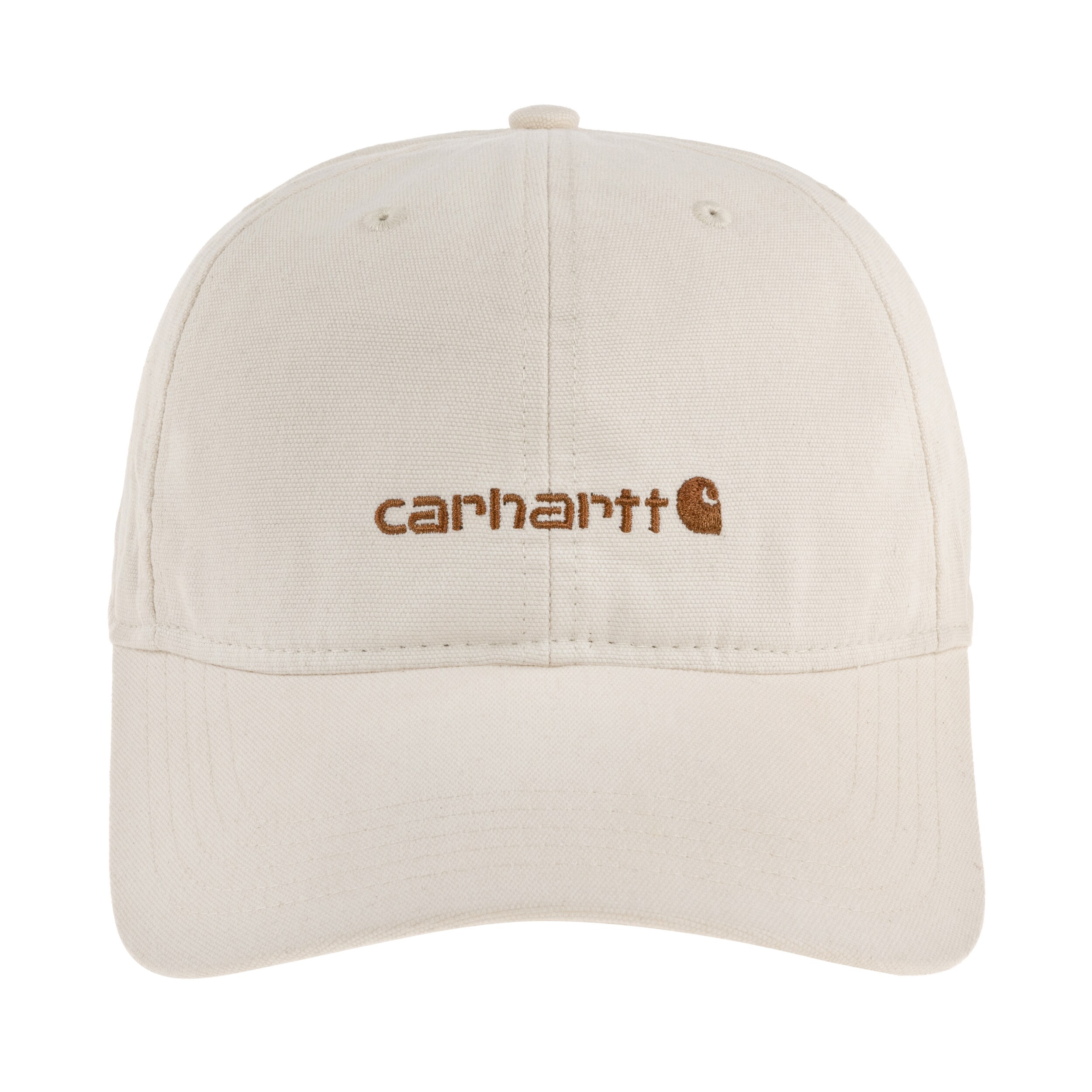 Carhartt Canvas Embroidered Graphic Cap - Undyed Ecru