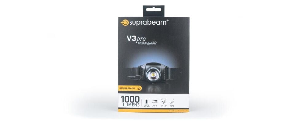 Suprabeam V3 Pro Headlamp - 1000 lumens