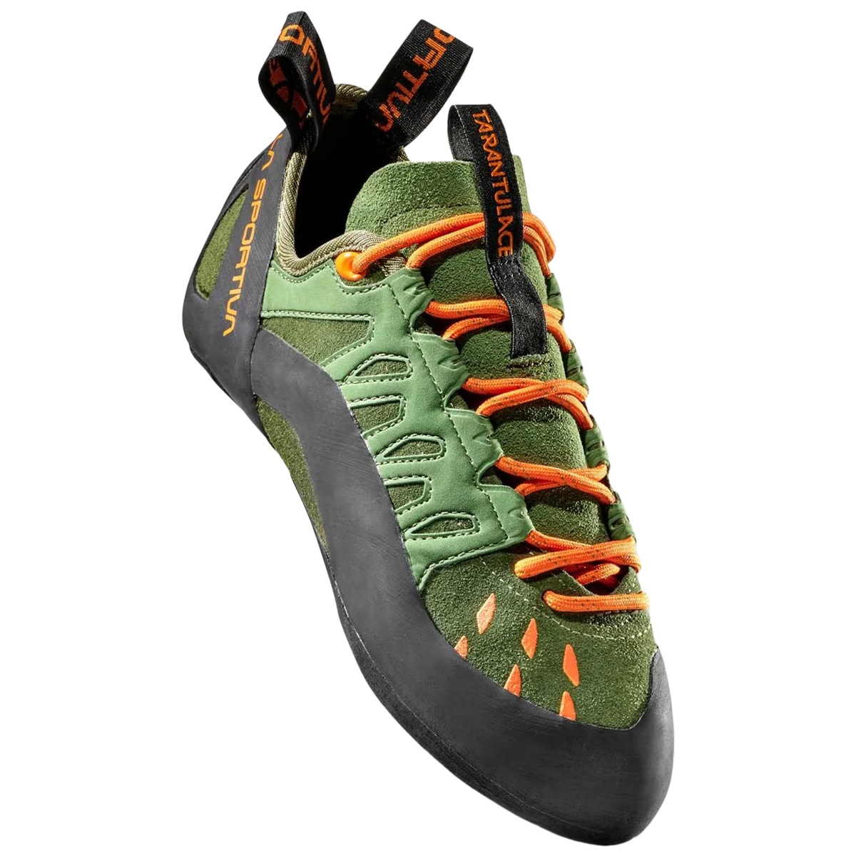 La Sportiva Tarantulace Climbing Shoes - Olive/Tiger