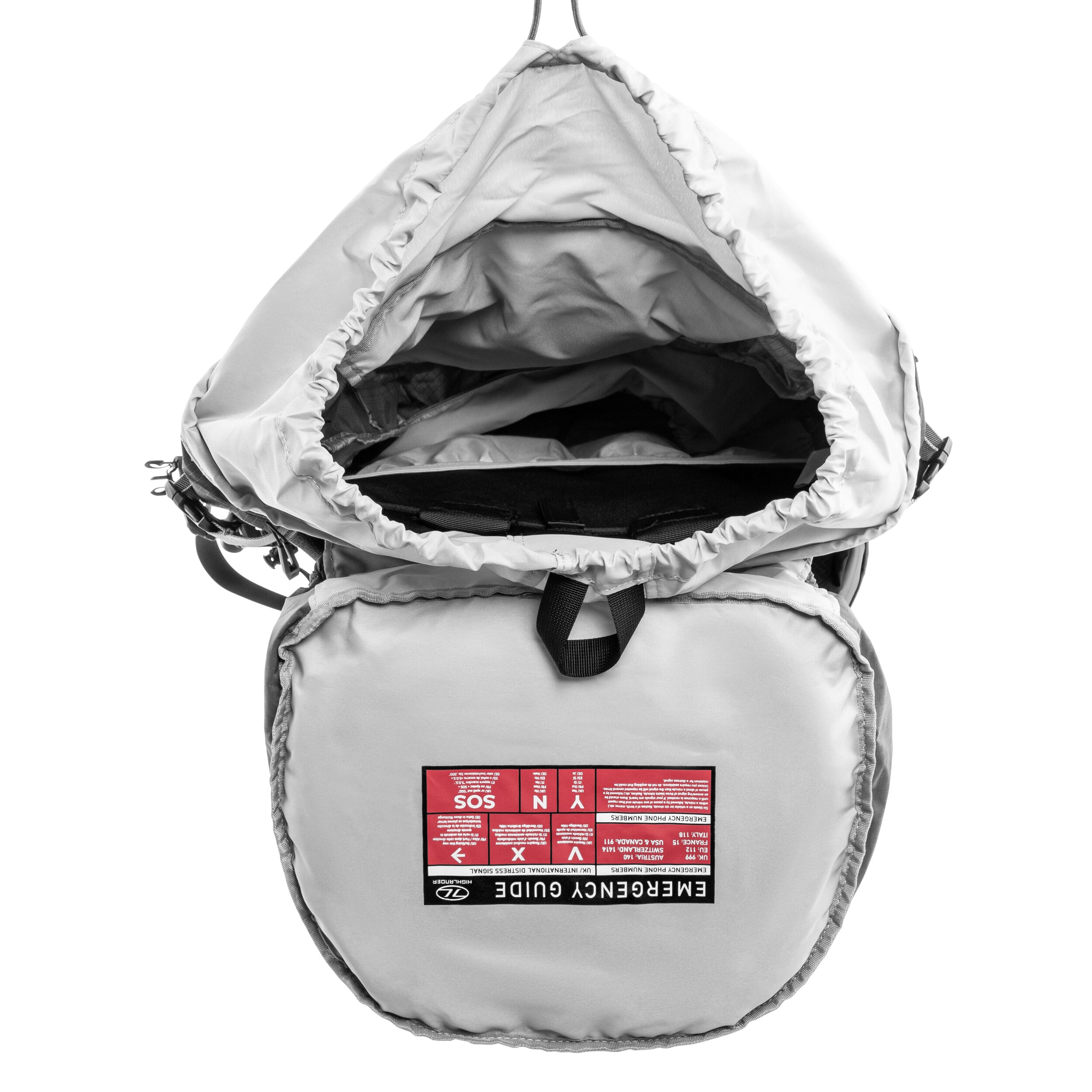 Highlander Outdoor Novar 50+5 l Backpack - Dark Grey