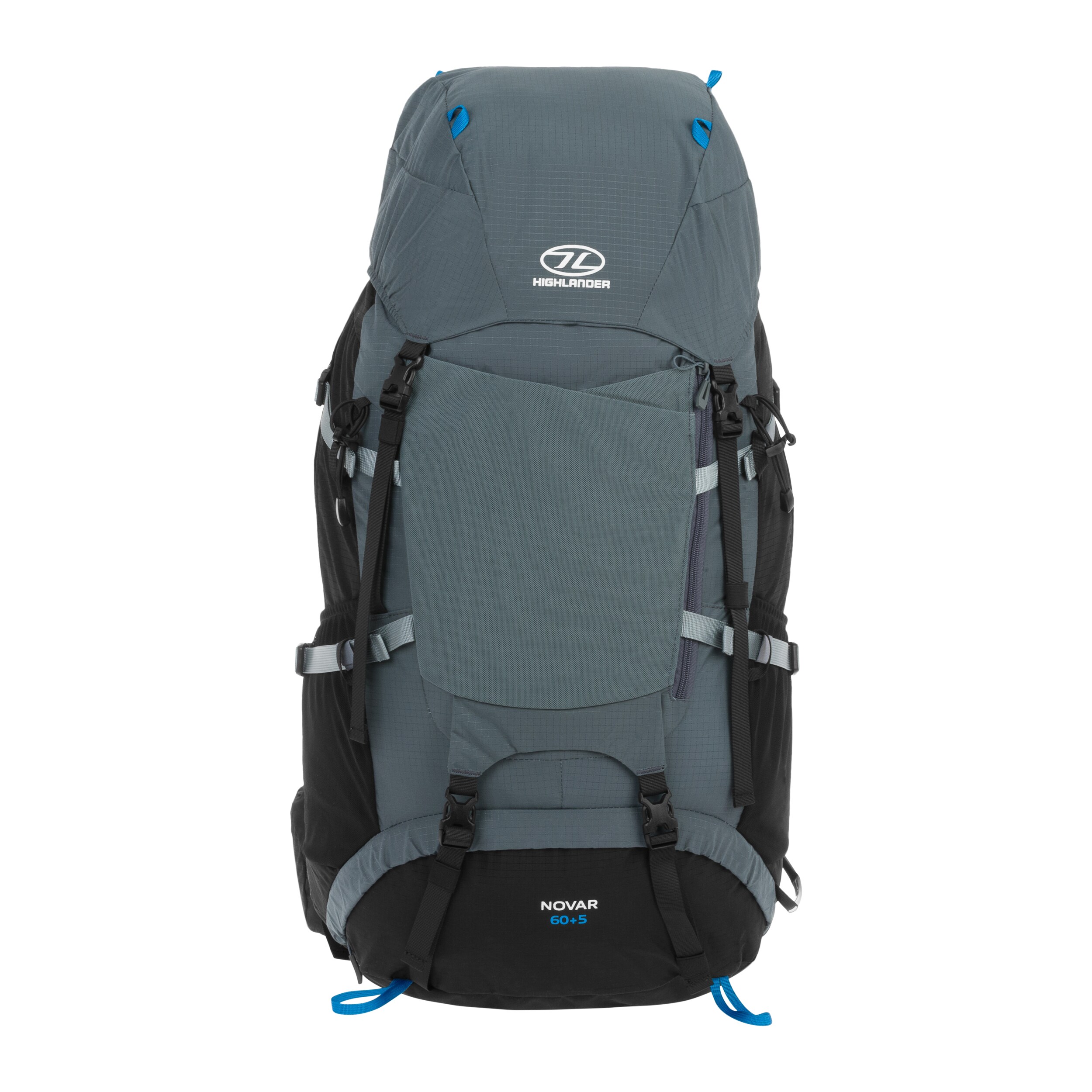 Highlander Outdoor Novar Backpack 60+5 l - Dark Grey