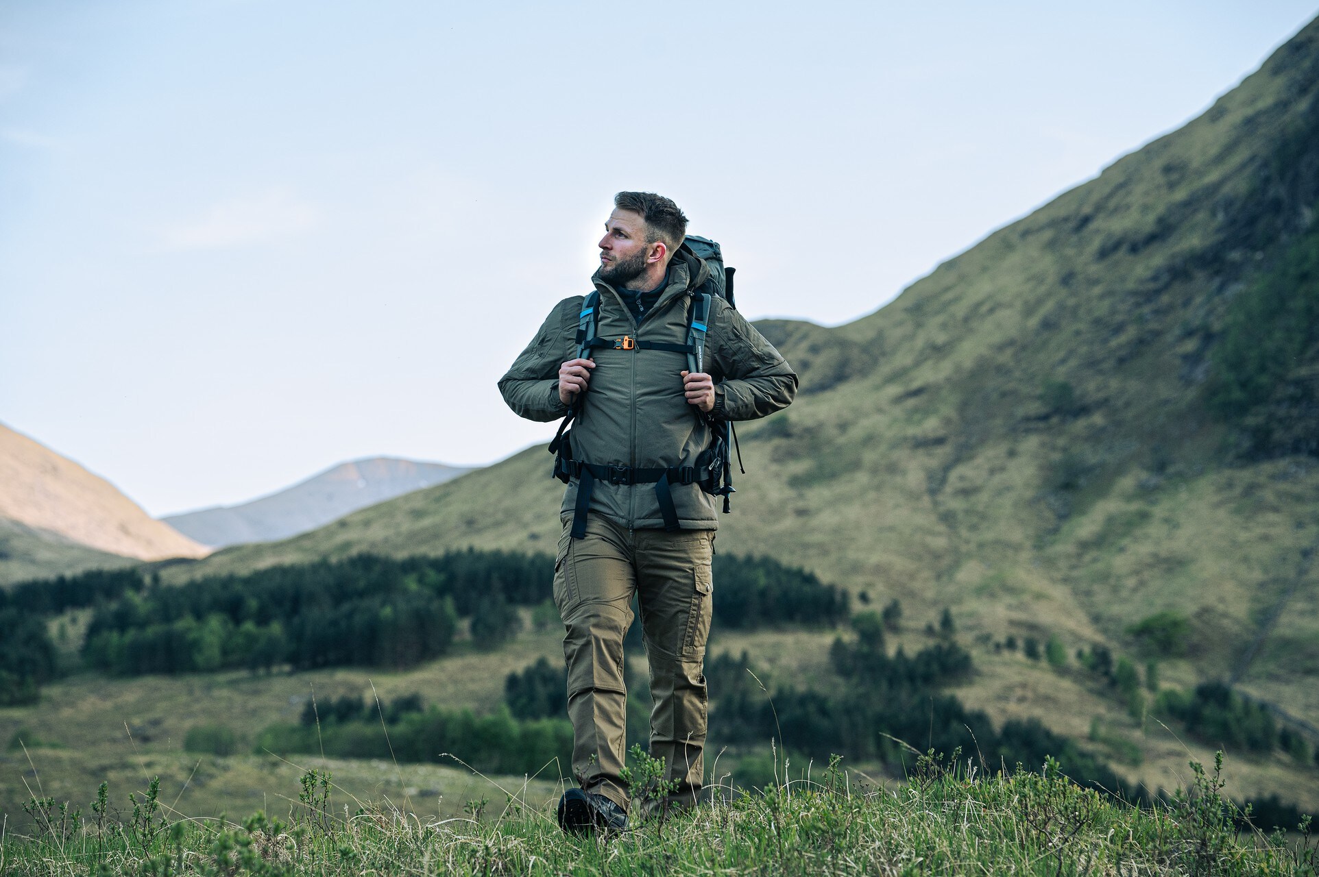 Highlander Outdoor Novar Backpack 60+5 l - Dark Grey