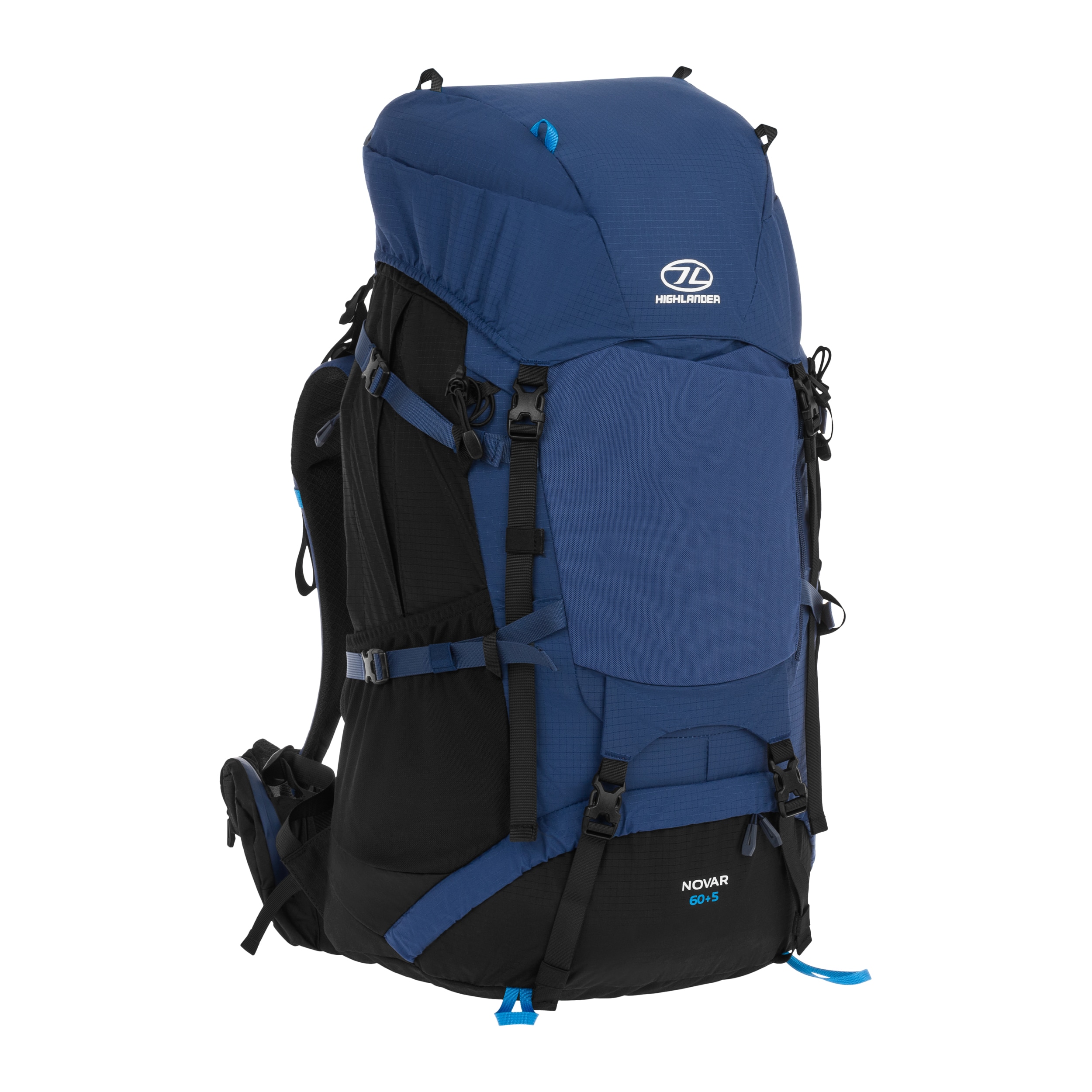 Highlander Outdoor Novar 60+5 l Backpack - Navy Blue