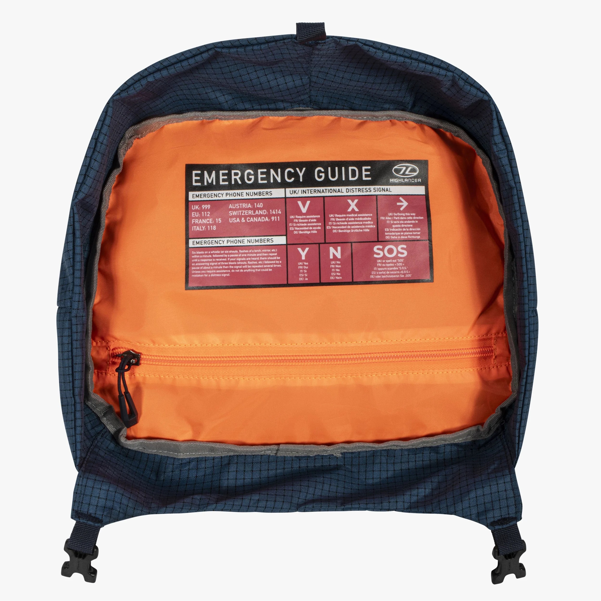 Highlander Outdoor Vulkan Rucksack 35 l - Navy Blue