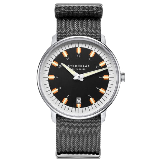 Sternglas Egor Quartz Watch - Black/Silver