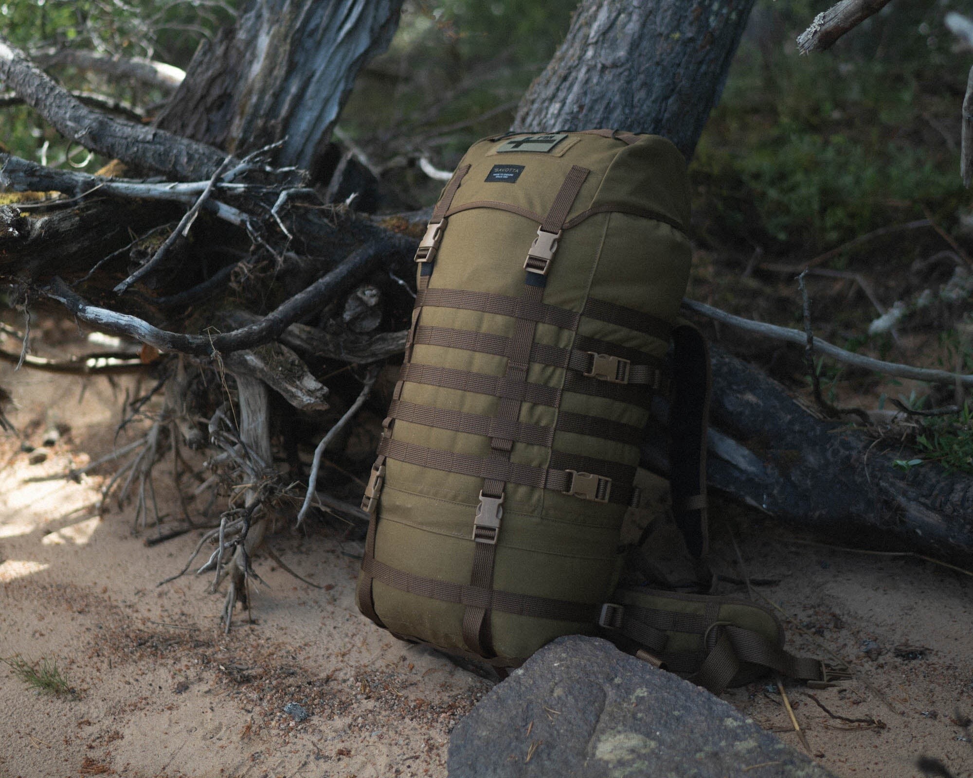 Savotta Jaakari L Backpack 55 l - Green