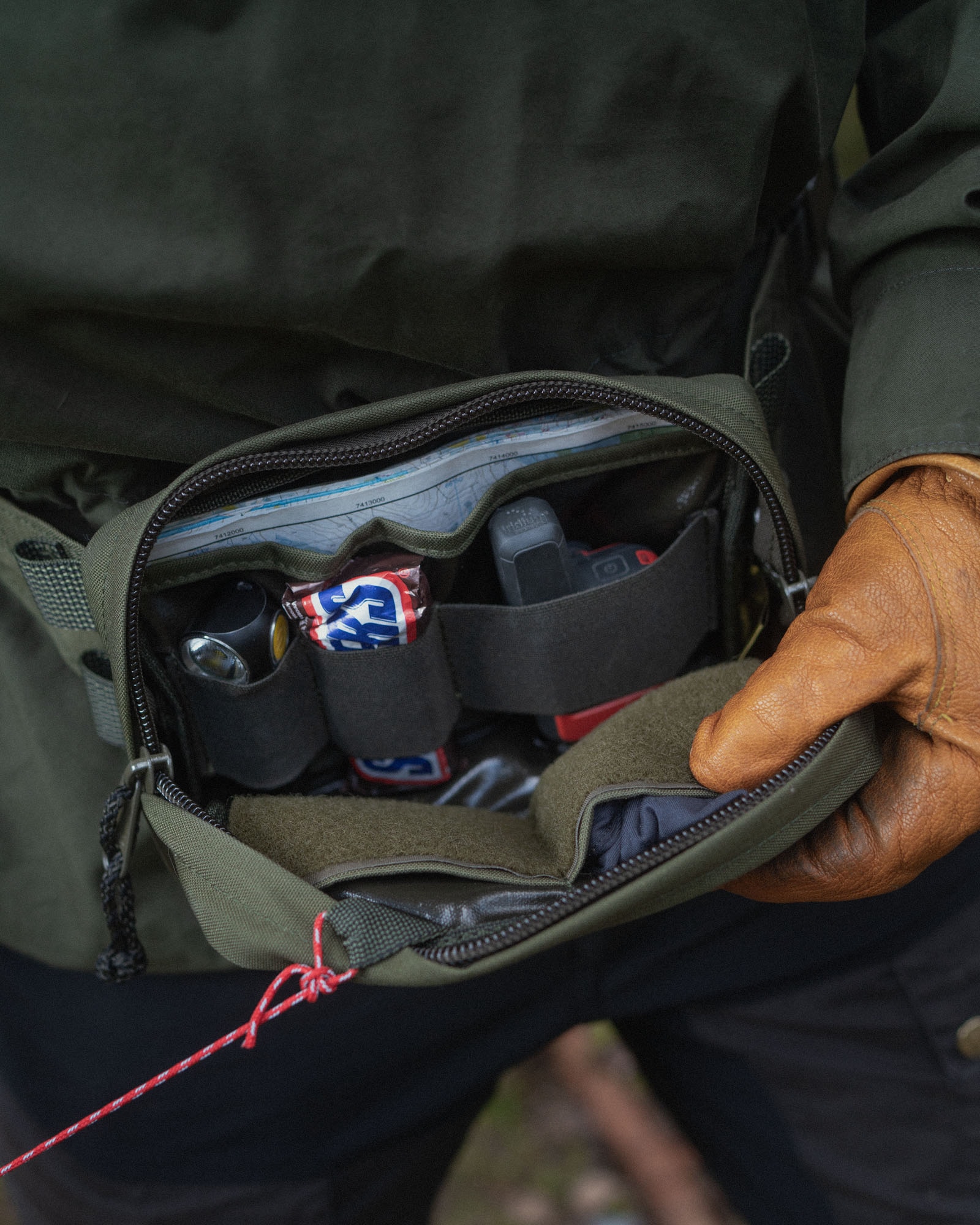 Savotta Kukkaro Hip Pack 1.5 l - Green