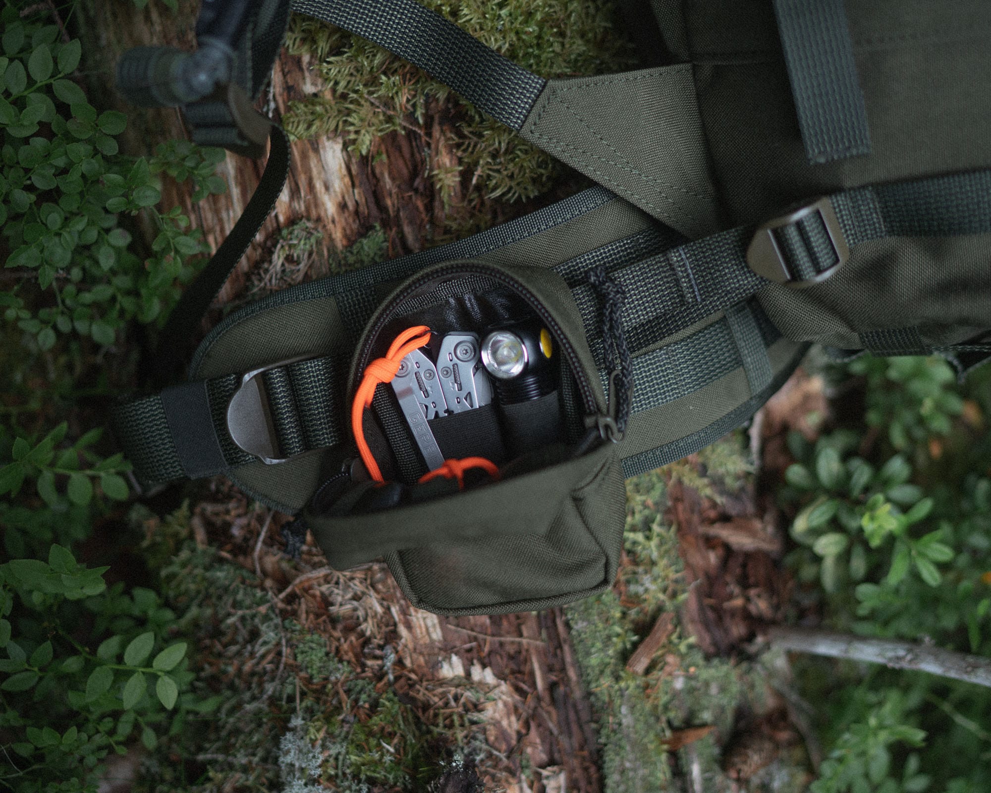 Savotta Zipped GP Pouch 2x2 - Green