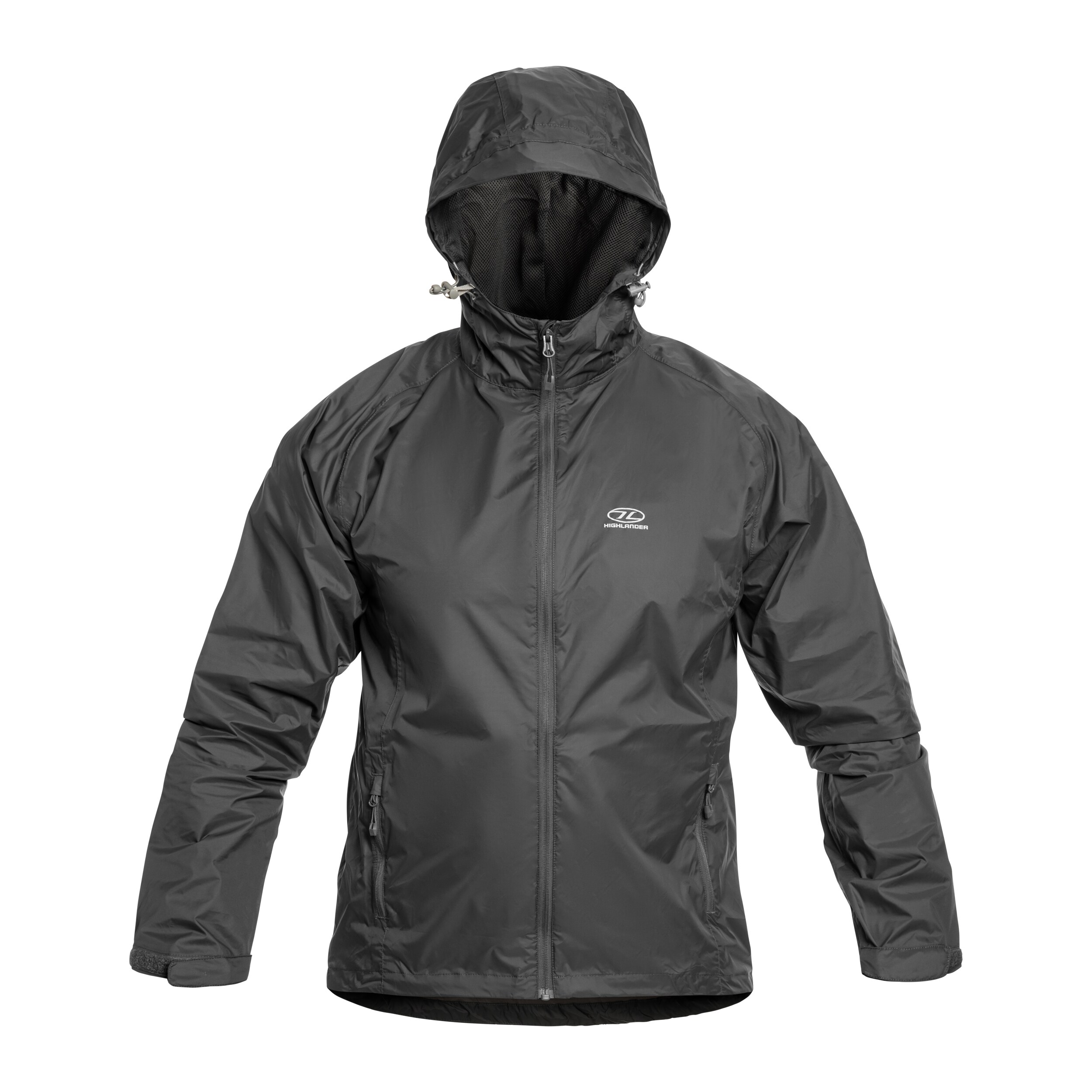 Highlander Outdoor Stow & Go Pack Away V2 Jacket - Dark Grey