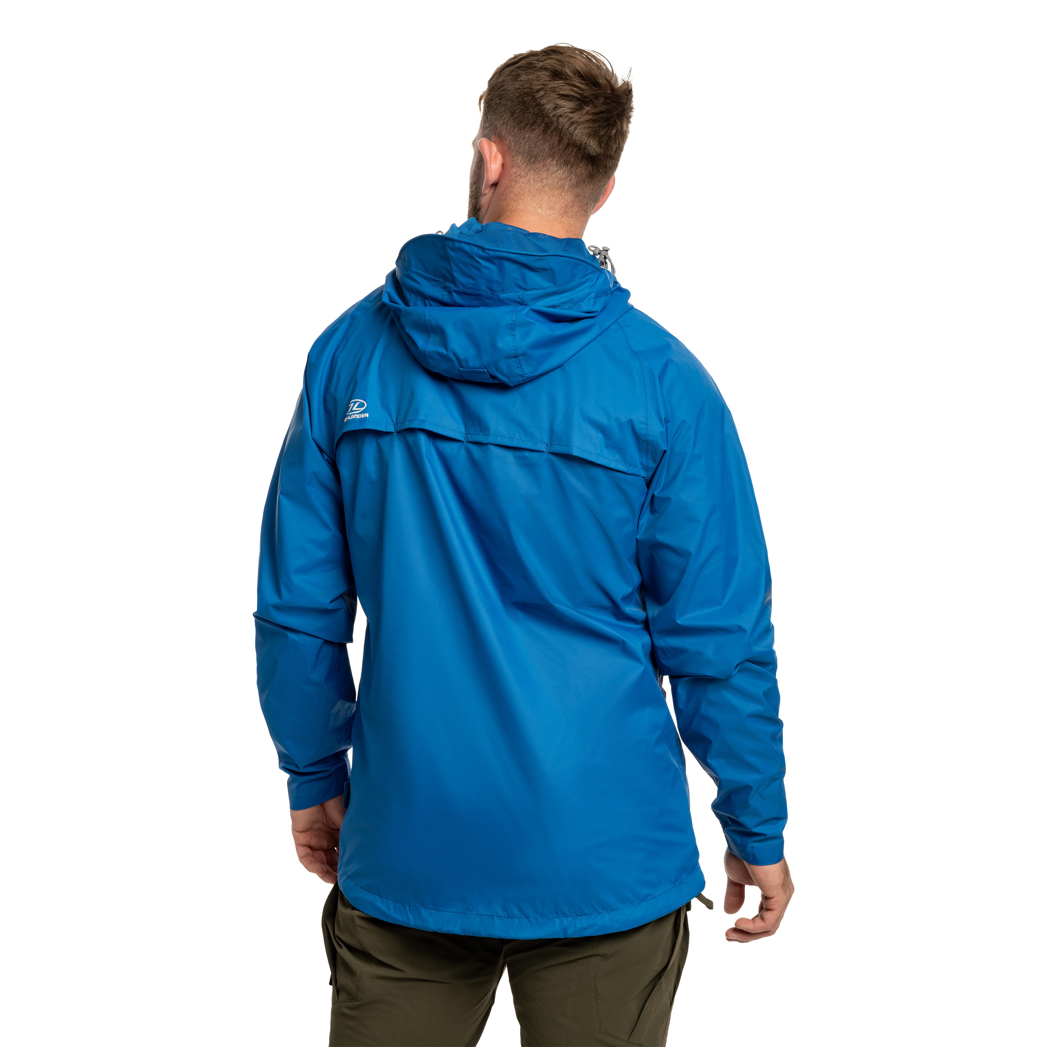 Highlander Outdoor Stow & Go Pack Away V2 Jacket - Blue
