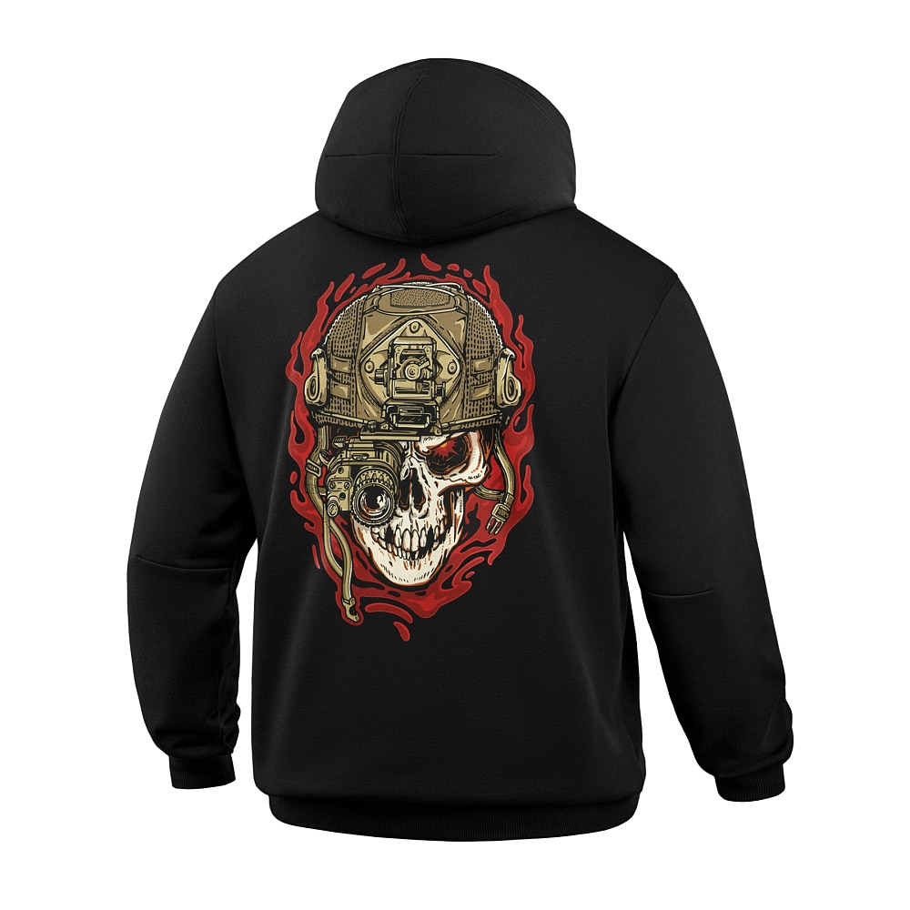 M-Tac Hoodie Worn to the Bone - Black