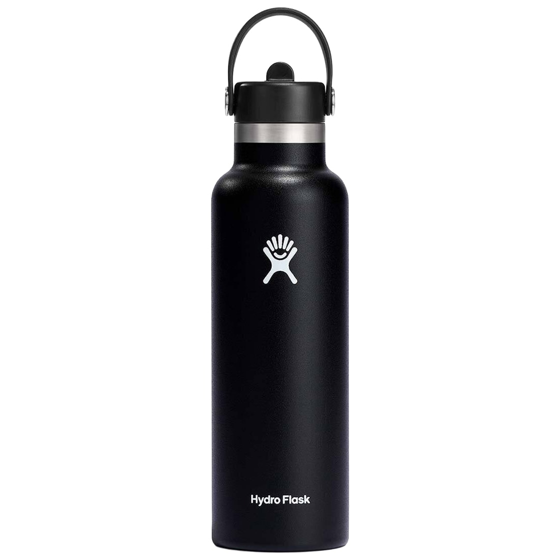Hydro Flask Standard Flex Straw Cap Thermal Bottle 621 ml - Black