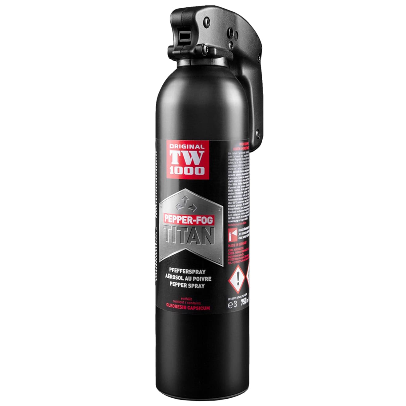 TW 1000 Titan Pepper Fog Animal Pepper Spray 750 ml - cone (DE)