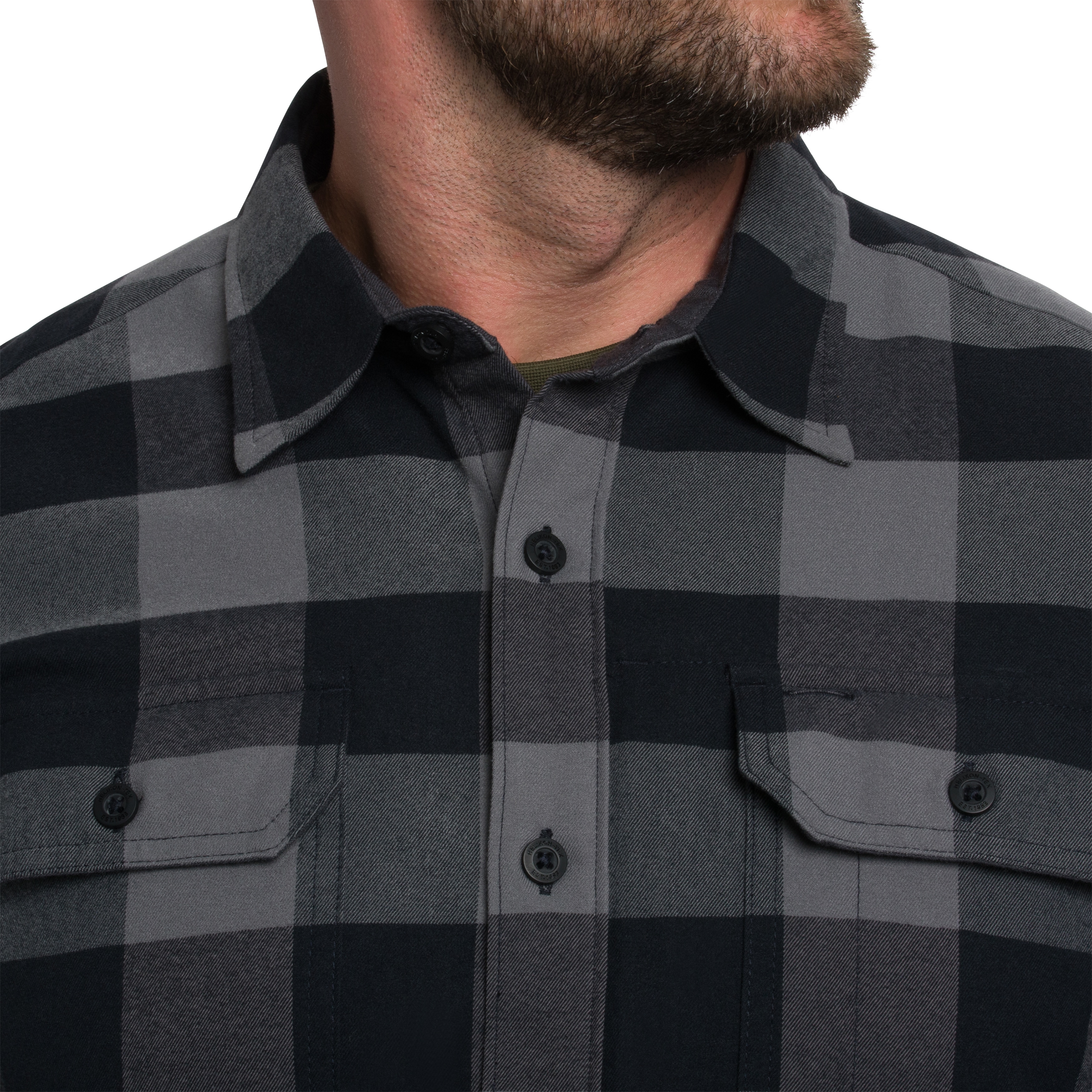 Helikon-Tex Greyman Shirt - True Grey Checkered