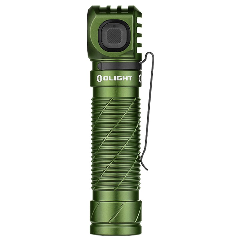 Olight Perun 3 OD Green Headlamp and Angled Flashlight with band - 3000 lumens