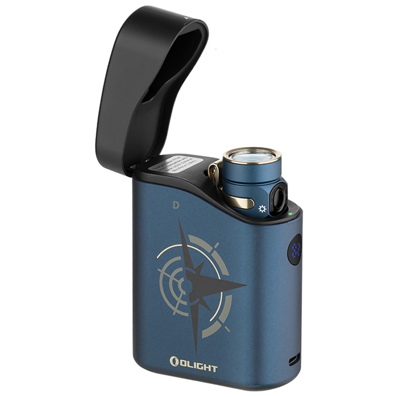 Olight Baton 4 Premium Edition Guidance Flashlight with Wireless Charging Case - 1300 lumens