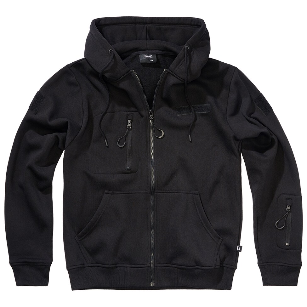 Brandit Tactical Sweat Jacket - Black