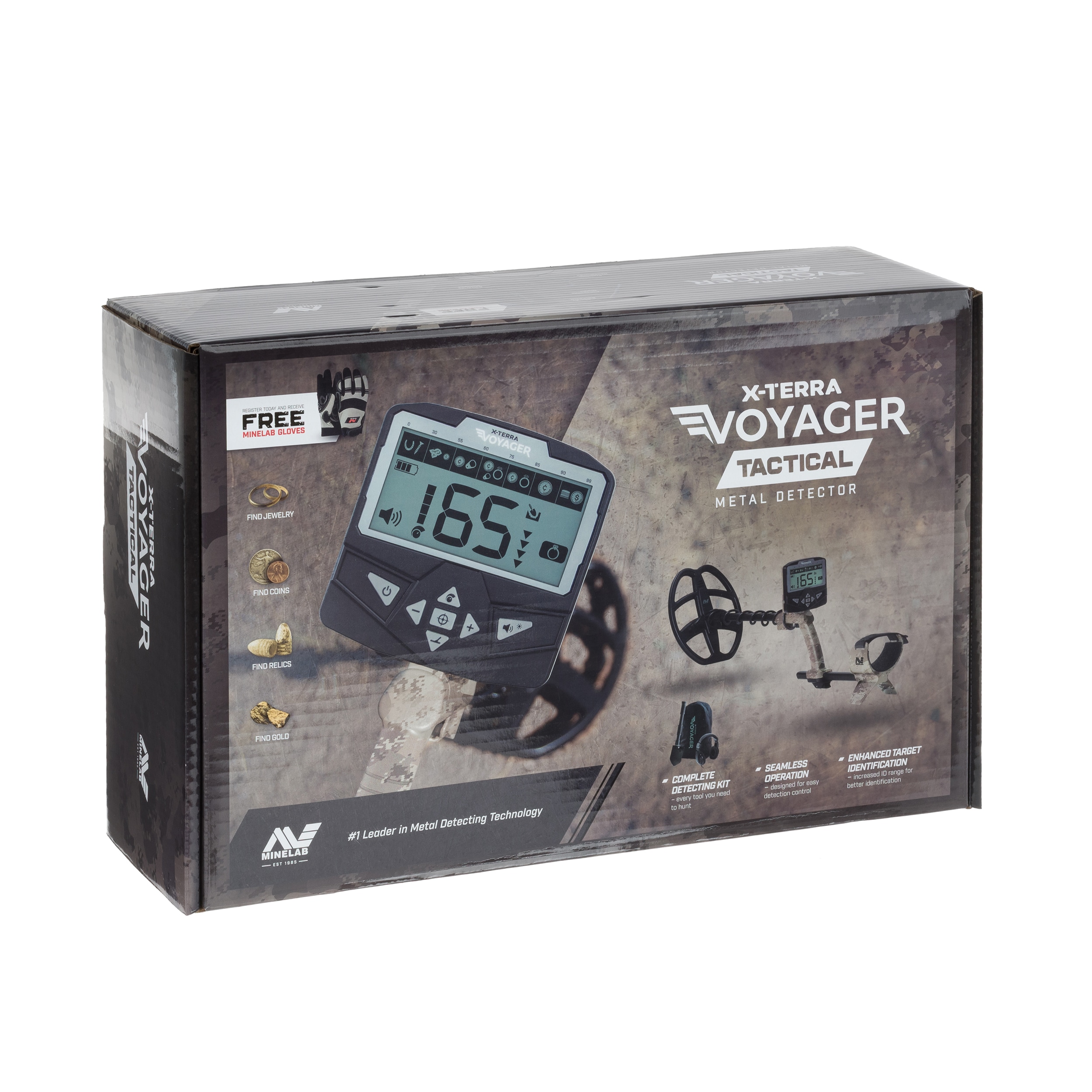 Minelab X-Terra Voyager Tactical Metal Detector