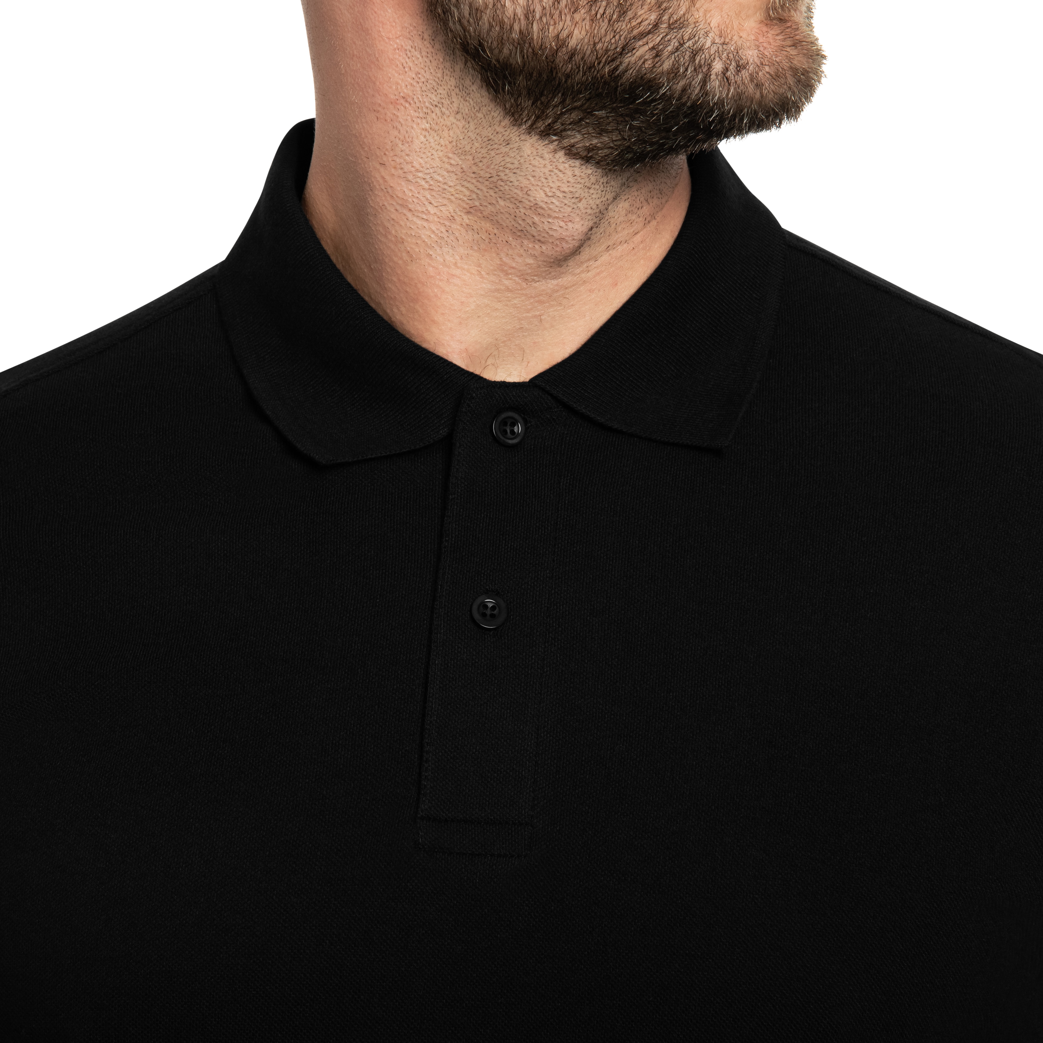 JT Polo Military T-shirt - Black