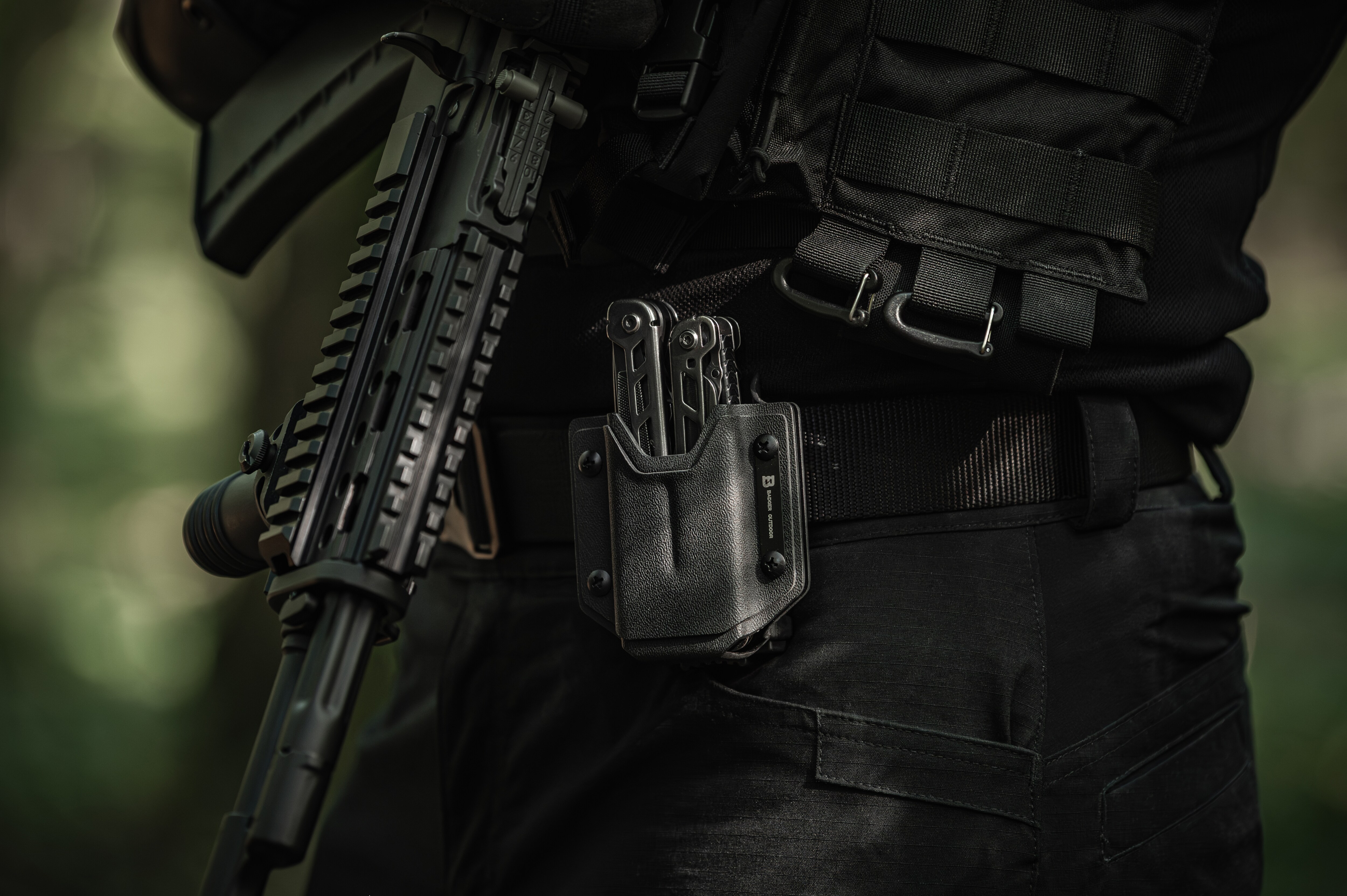 Badger Outdoor Multitool Tactical Holster X - Black