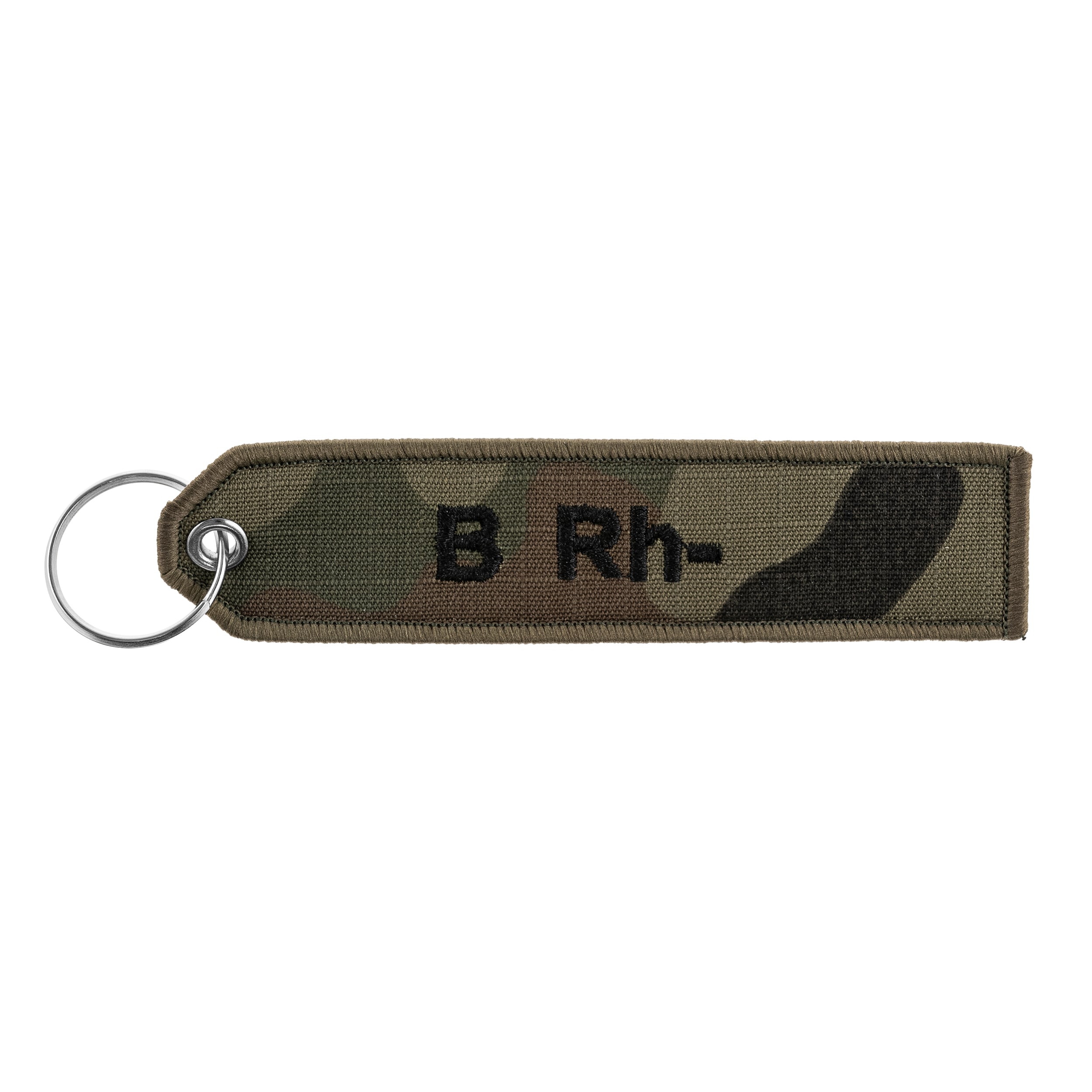 B Rh- Blood Type Keychain - wz.93 Pantera PL Woodland