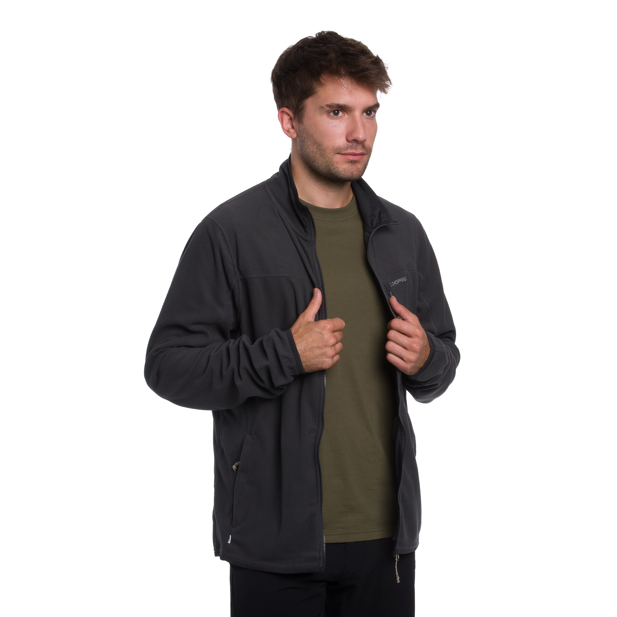 Craghoppers NosiLife Spry Fleece Jacket - Black Pepper