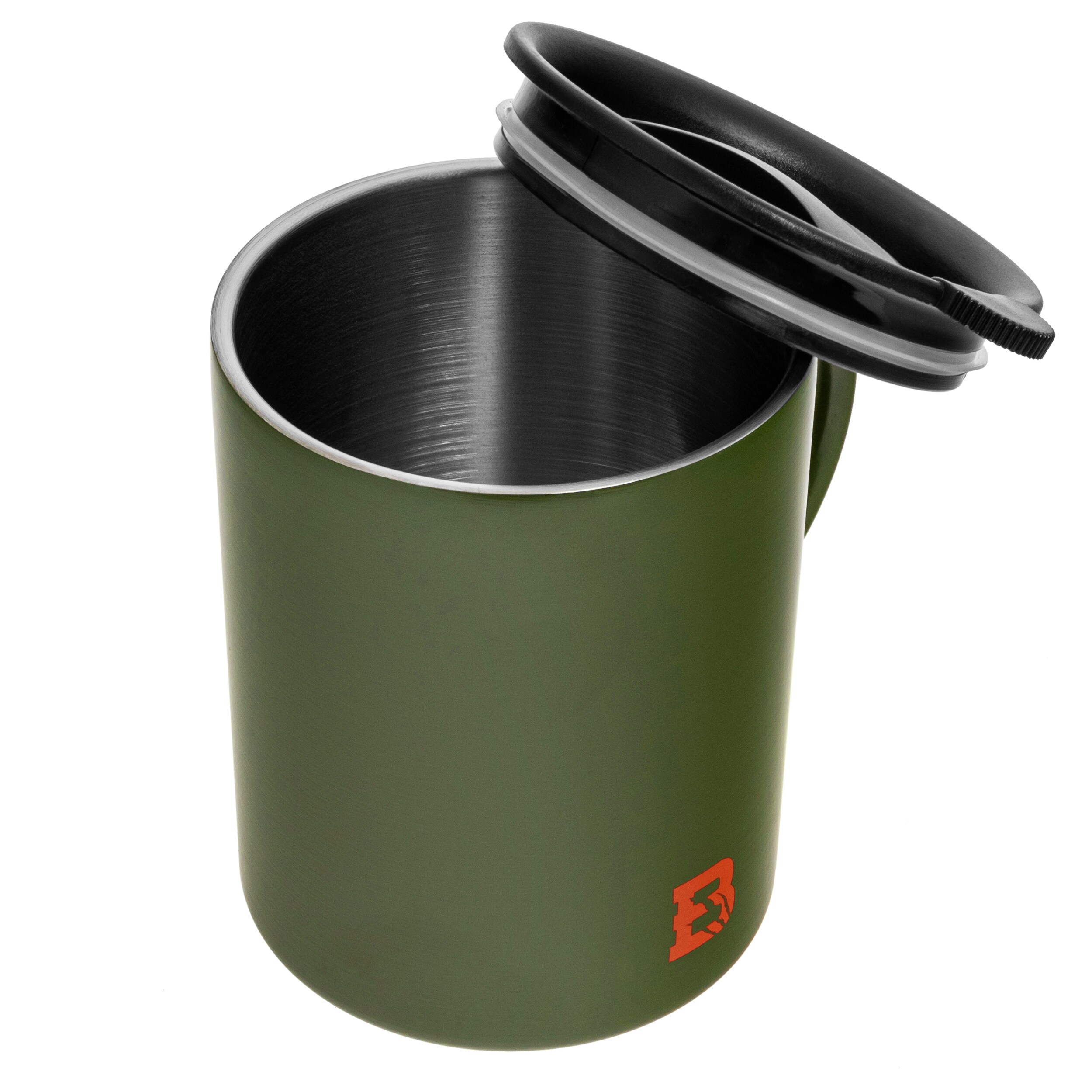 Badger Outdoor Steel Boy Thermal Mug 400 ml - Olive