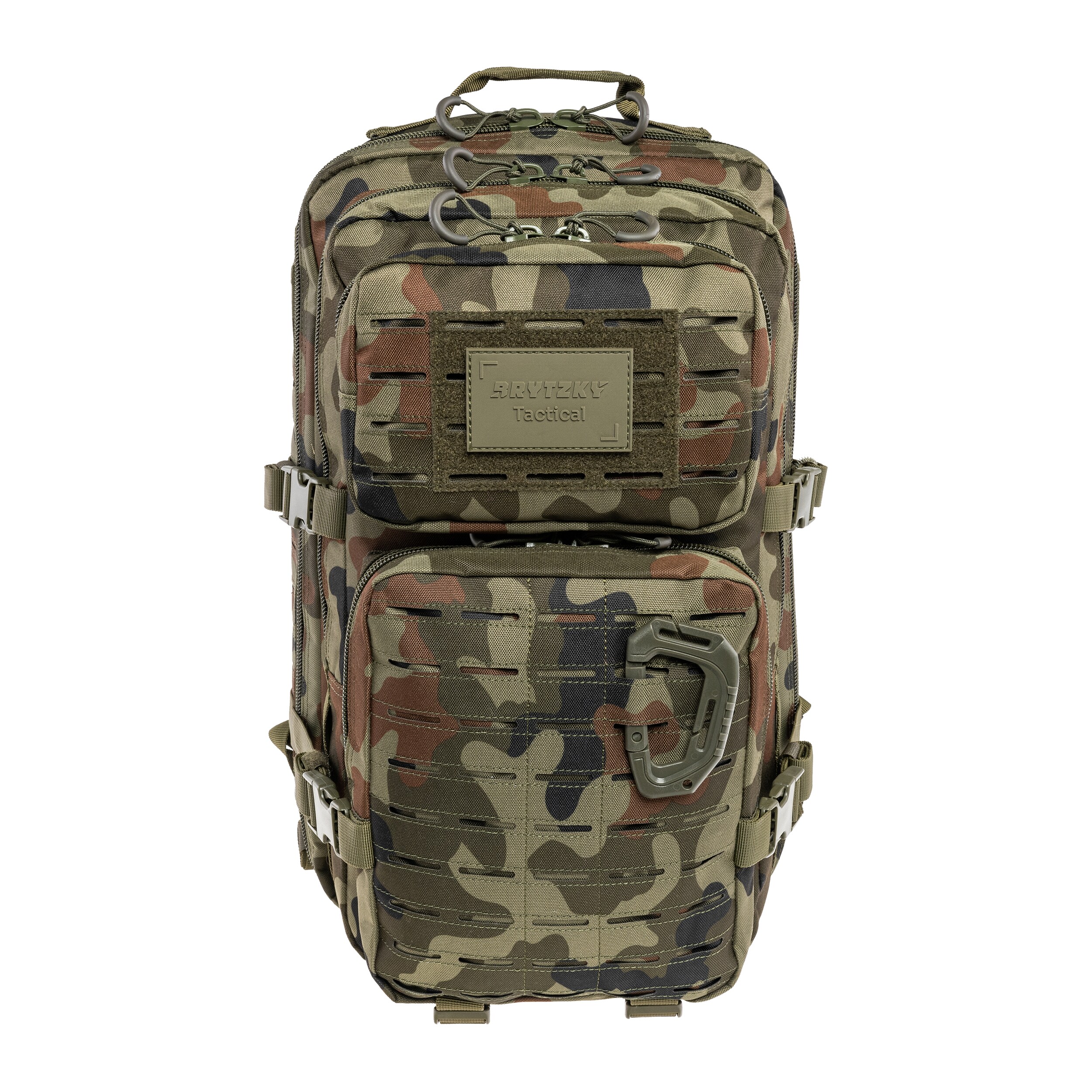 Brytzky Tactical Polygon Large Laser Cut Backpack 36 l - wz.93 Pantera PL Woodland