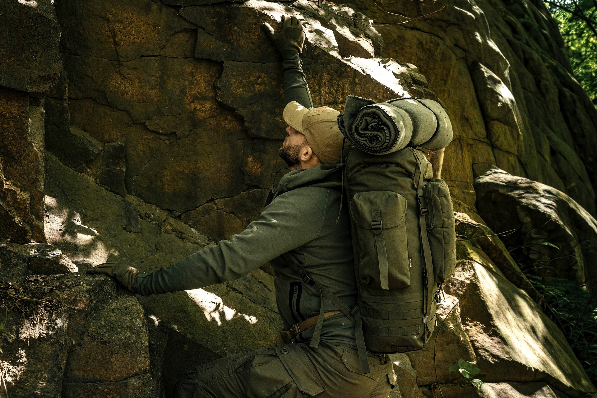 Brytzky Tactical Fortex Backpack 65 l - Olive