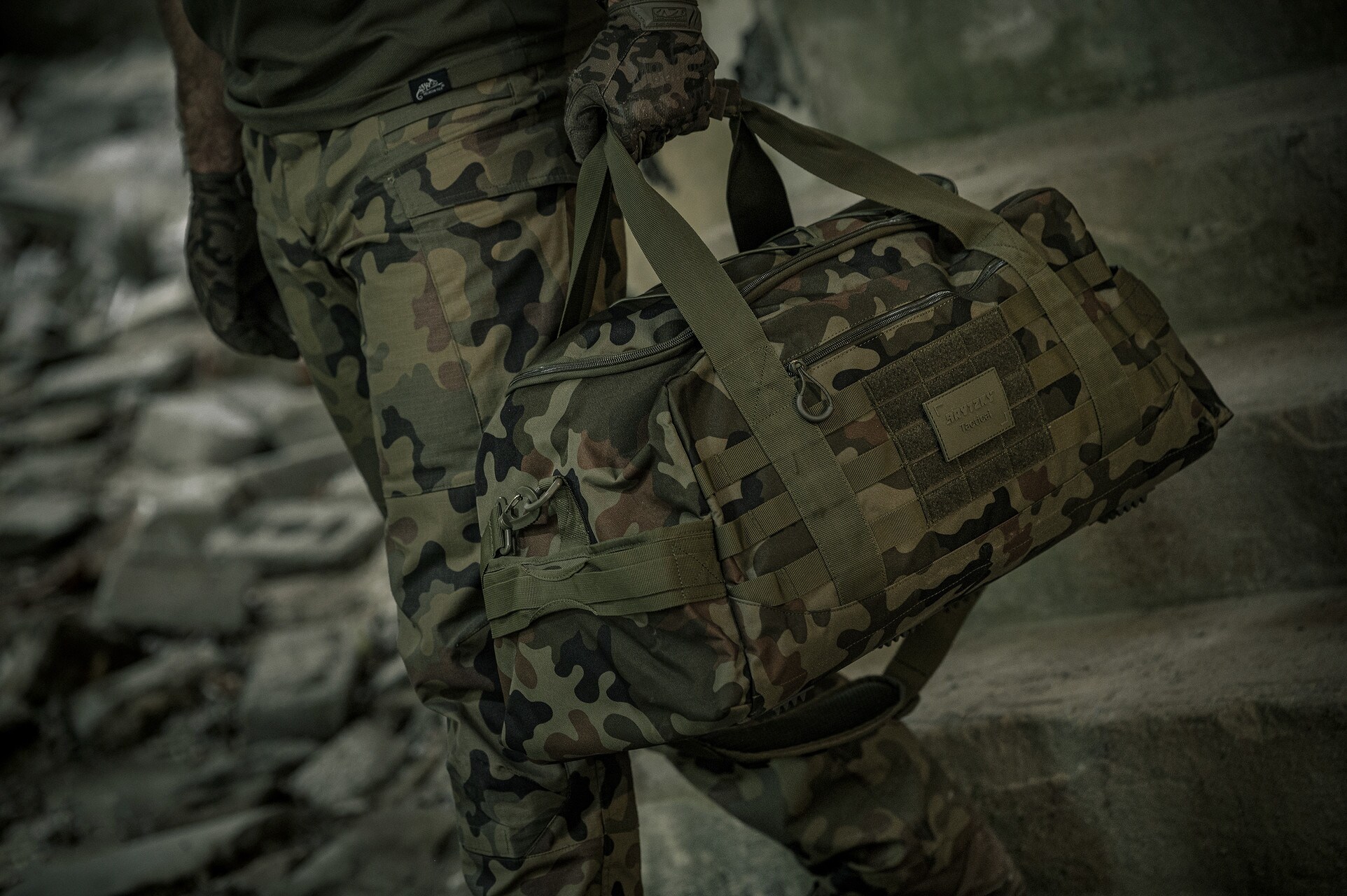 Brytzky Tactical Fortbag Bag 50 l - wz.93 Pantera PL Woodland