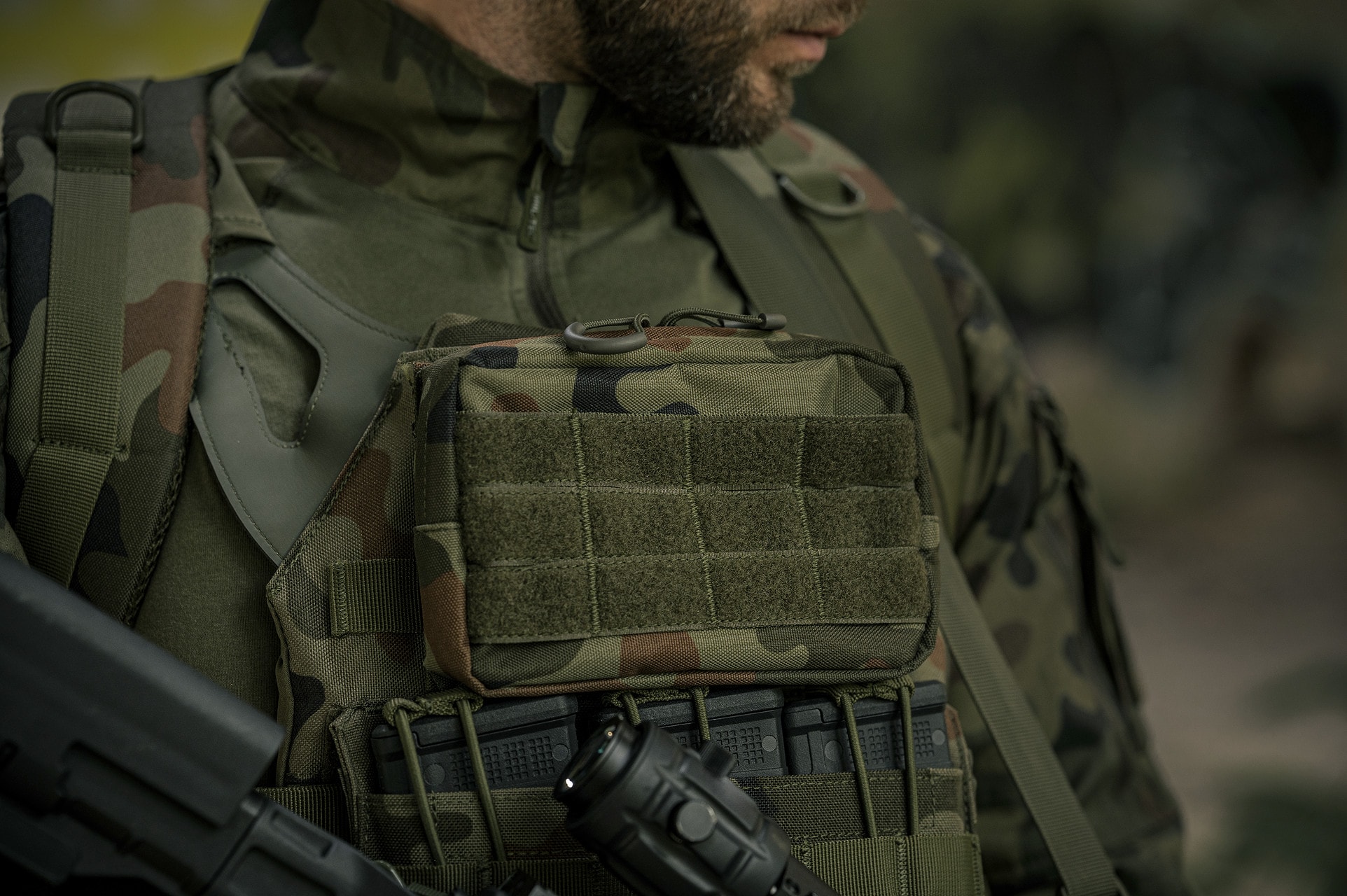 Brytzky Tactical Field Pouch Small - wz.93 Pantera PL Woodland