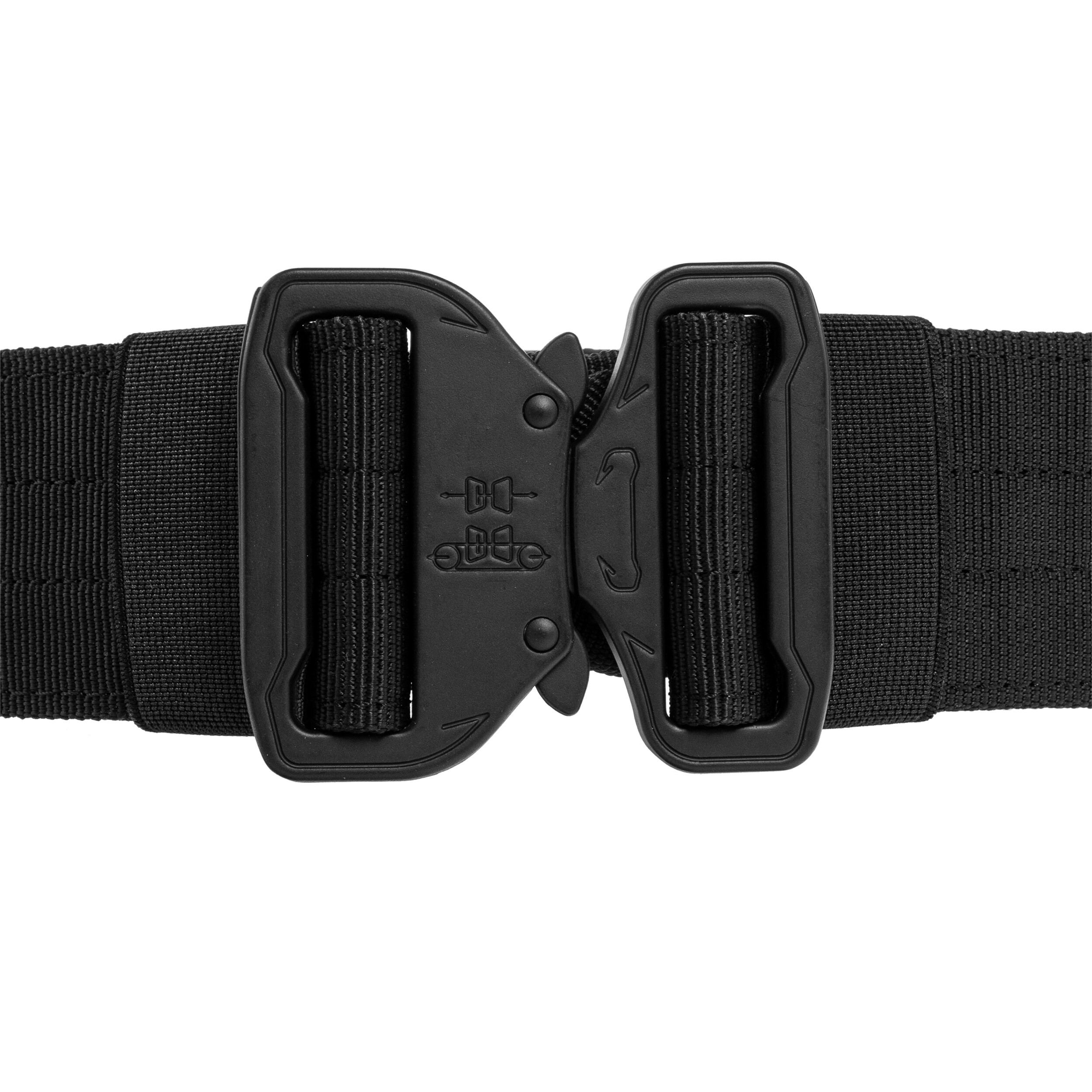 Brytzky Tactical MOLLE Laser Cut Belt with inner belt - Black